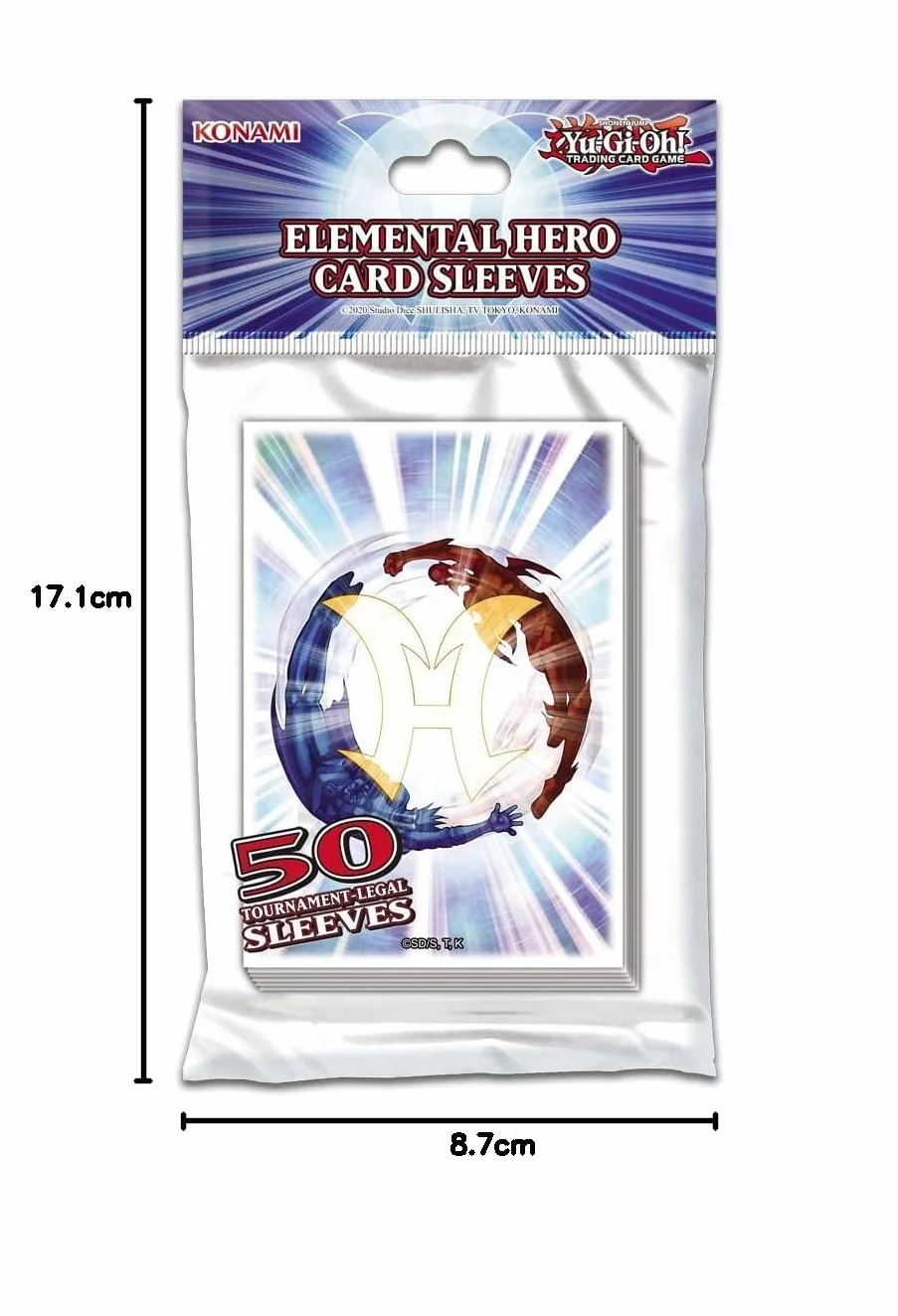 YU-GI-OH! Pokrowce na Karty do Elemental Hero