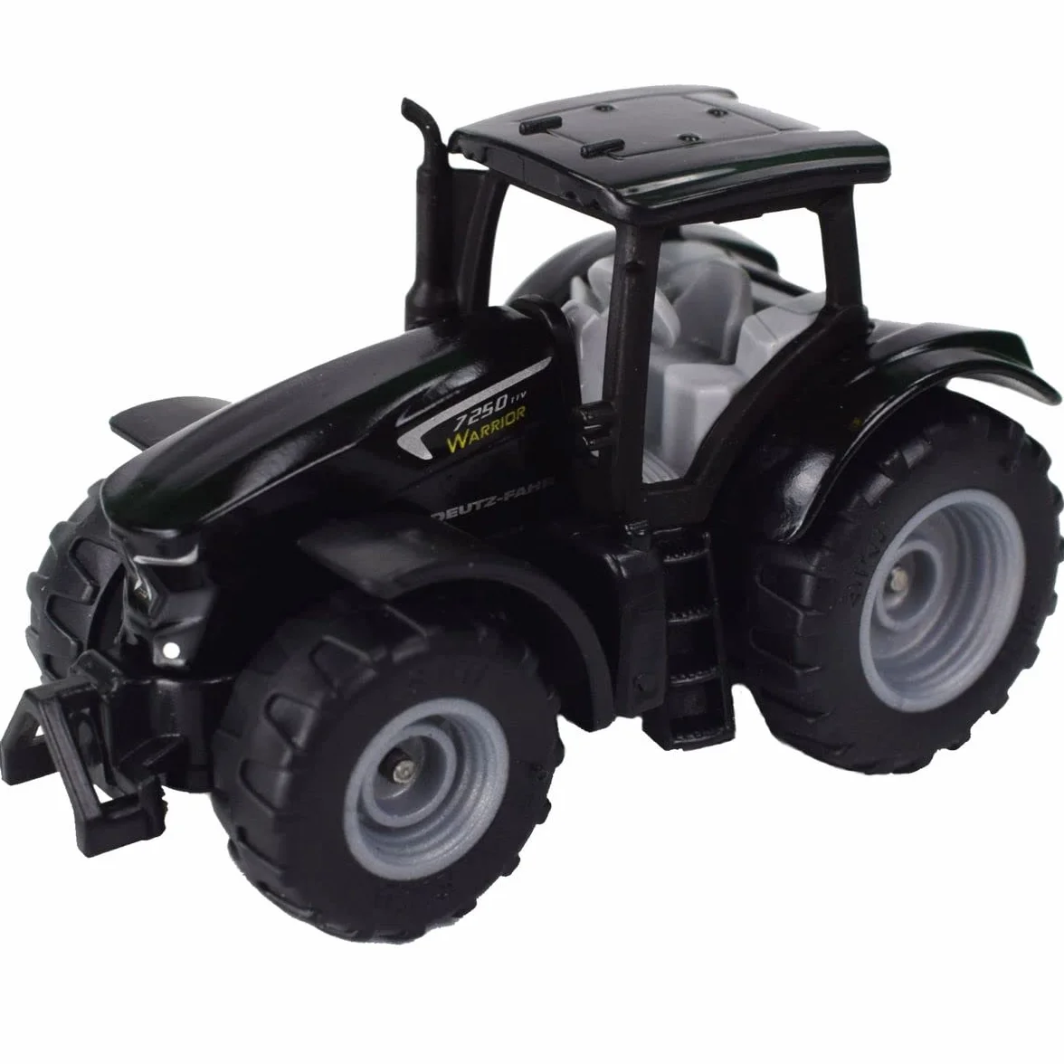Siku 1397, DEUTZ-FAHR TTV 7250 Warrior Traktor zabawka dla dzieci, Metal,Tworzywo sztuczne, Czarny