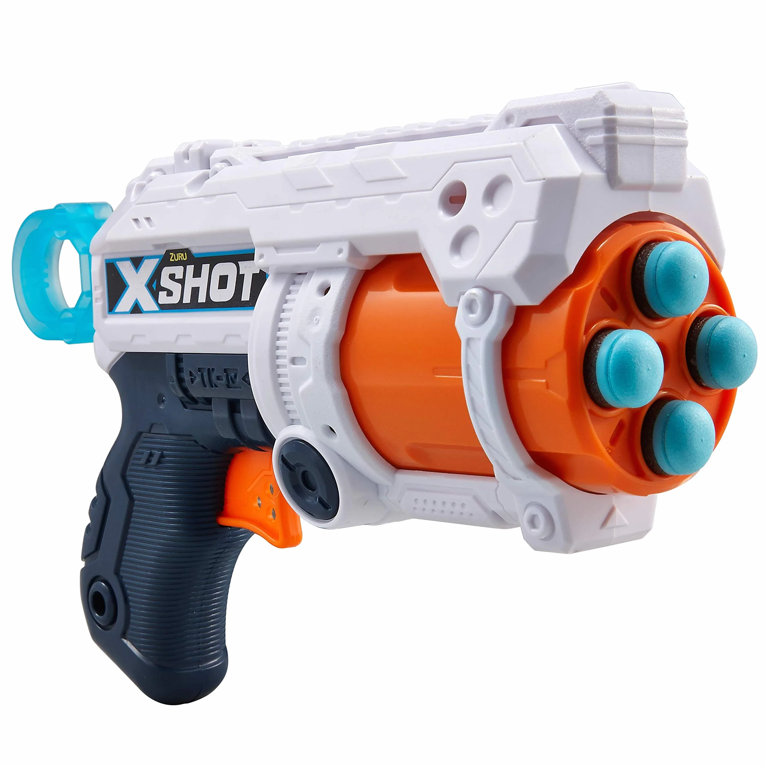 ZURU- XSHOT Fury Pistolet, 36377, 4 strzały-16 strzałek