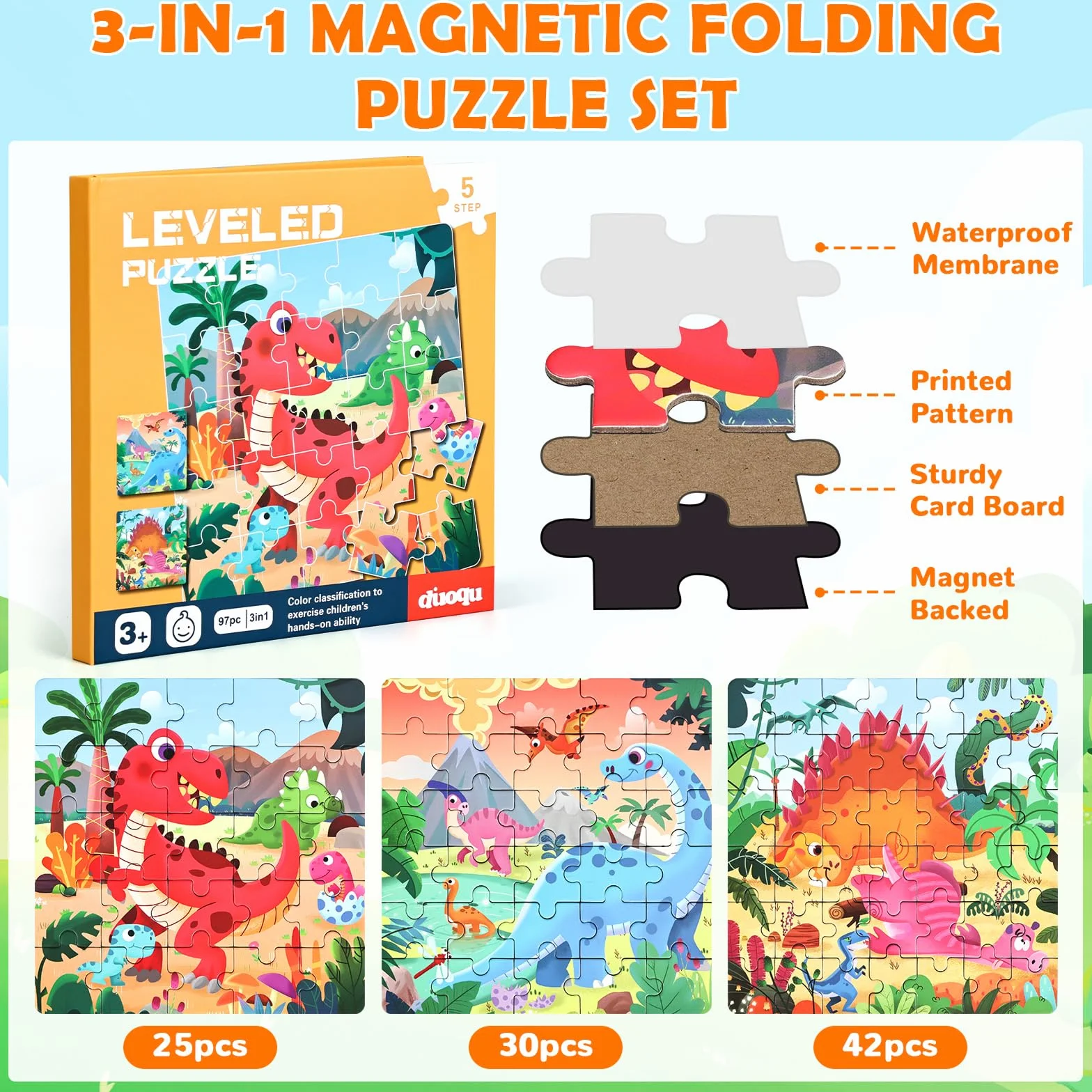 BBLIKE Puzzle magnetyczne