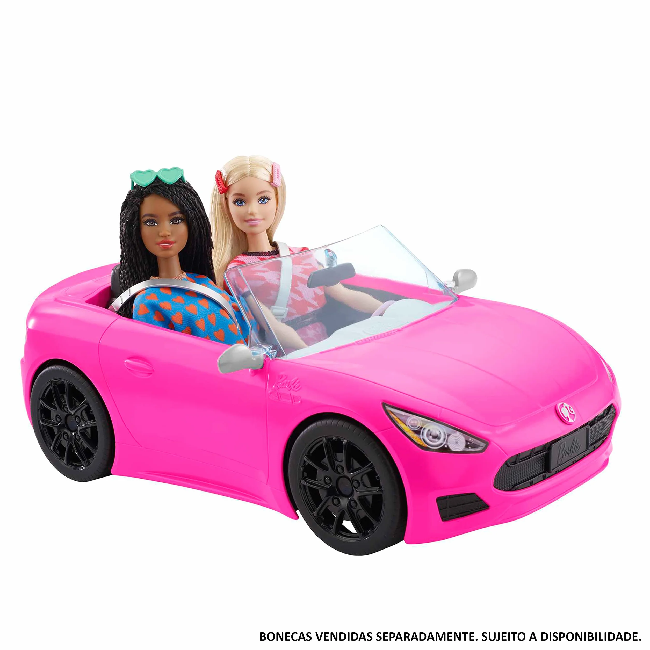 Barbie Barbie Hbt92 Zabawkowy Samochód, Różowy/Czarny, Od 3 Lat