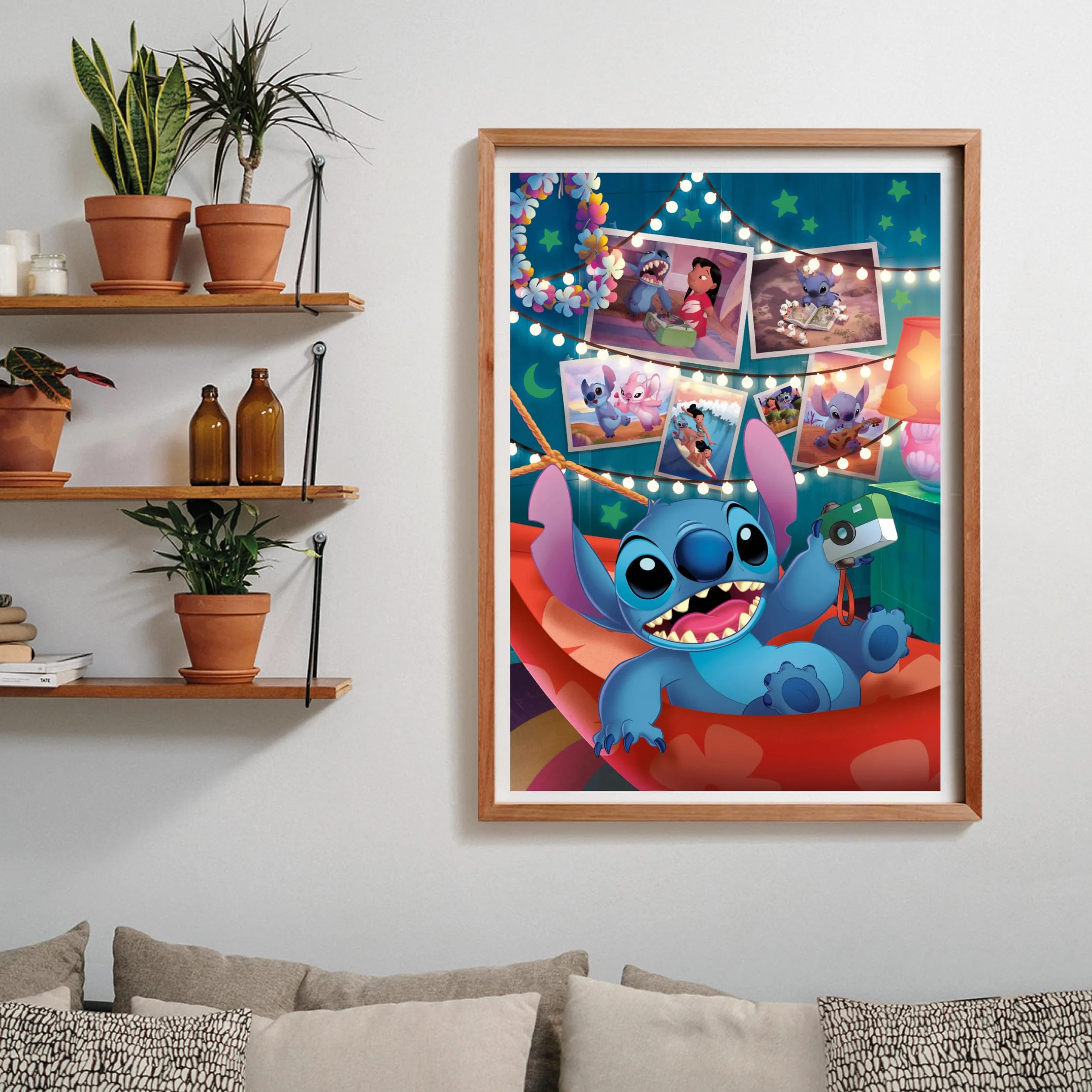 Clementoni Collection Puzzle Compact - Disney Stitch - Puzzle 1000 elementów od 14 lat, puzzle dla dorosłych z ukrytym obiektem, gra zręcznościowa dla całej rodziny, 39793