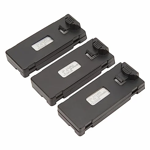 3 sztuki 3,7V 1800mAh 2600mAh akumulator litowy RC Drone do S6 G6 z 3 w 1 kablem ładującym, lekka przenośna bateria RC-drona do E88 E88Pro LSE525 E925Pro (2600 mAh)
