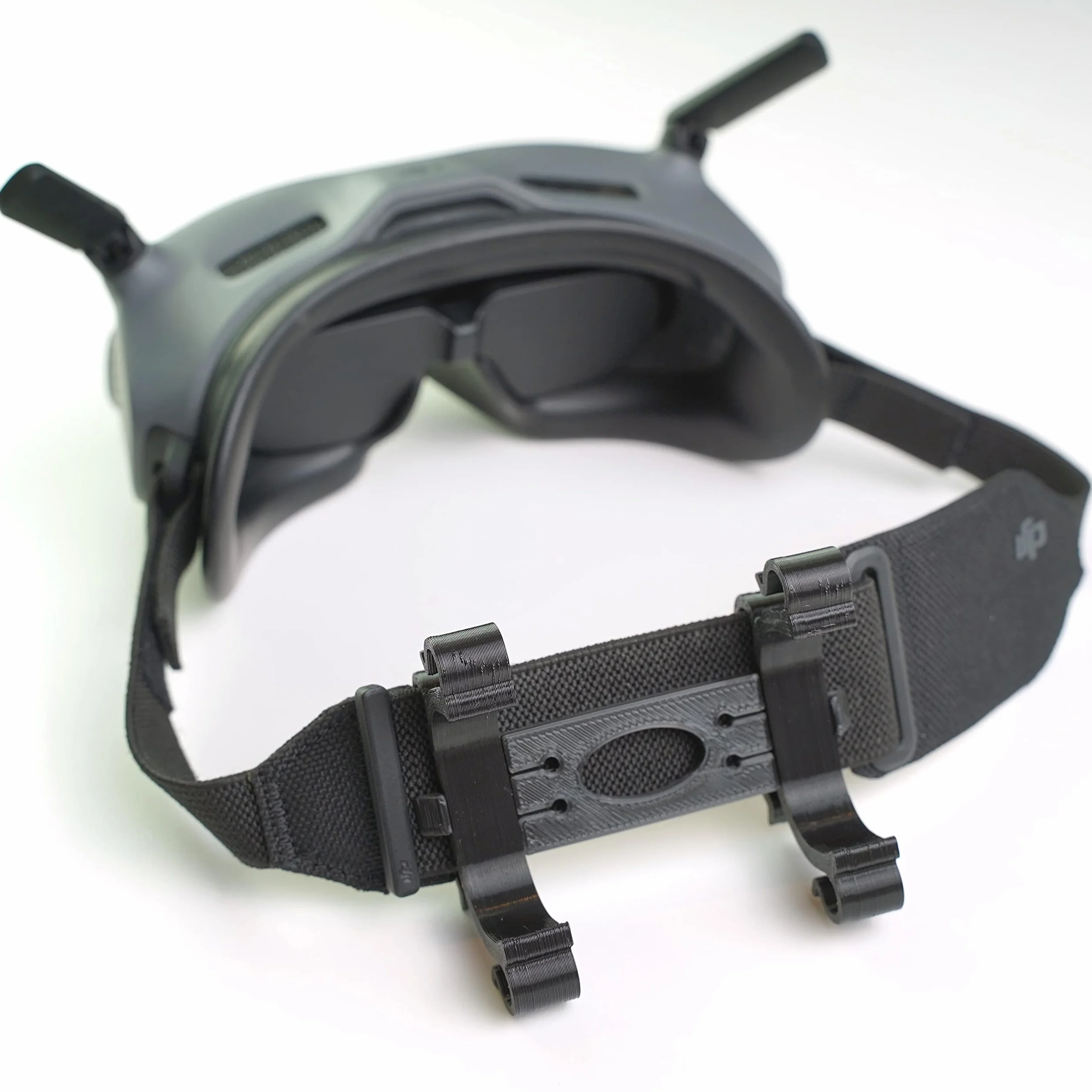 Uchwyt na baterię pasuje do okularów DJI Goggles 2/V2 FPV (do Avata, DJI FPV drona) (czarny)