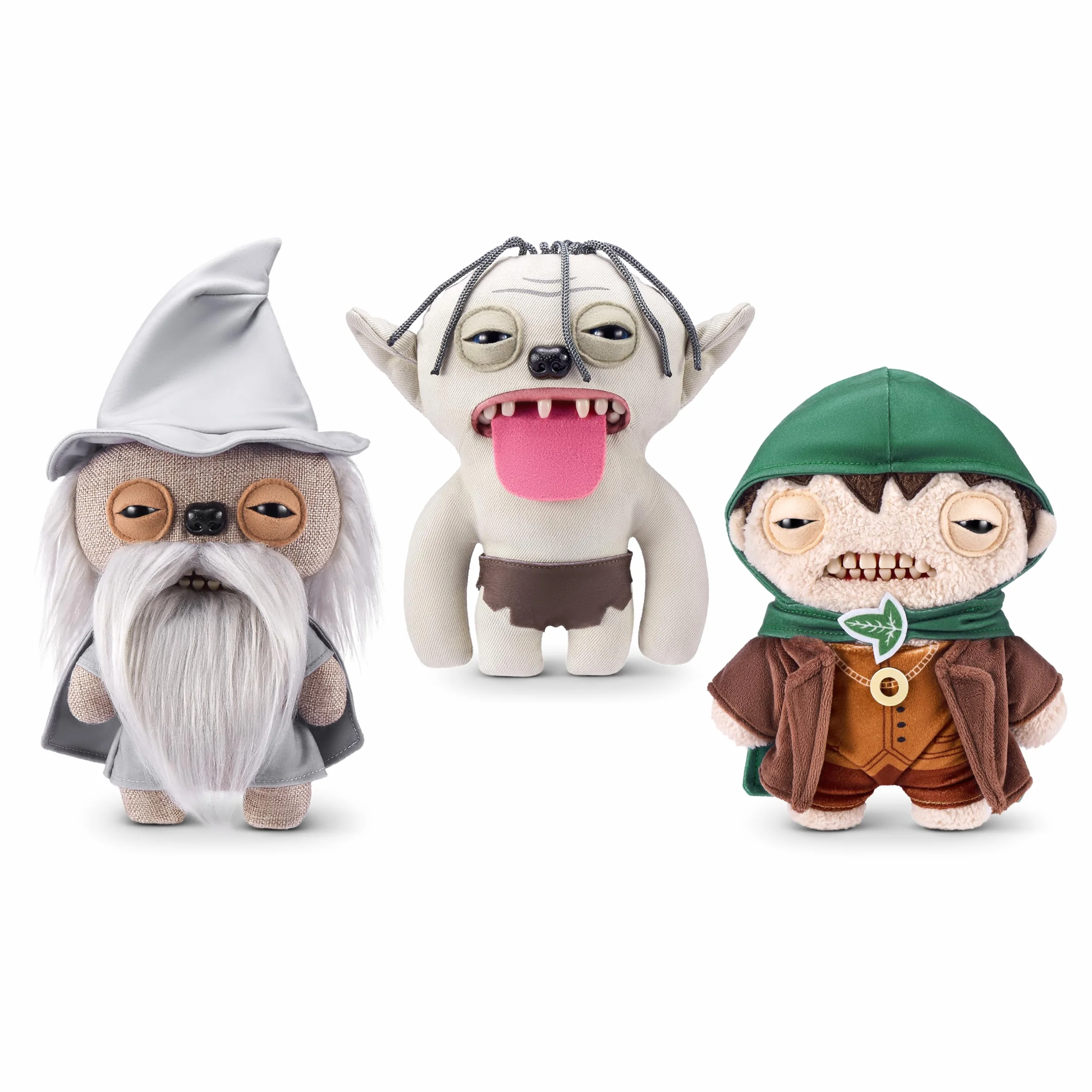 Fuggler Lord of the Rings by ZURU, Funny Ugly Monster, Plush, Collectible, Toy (Sméagol)