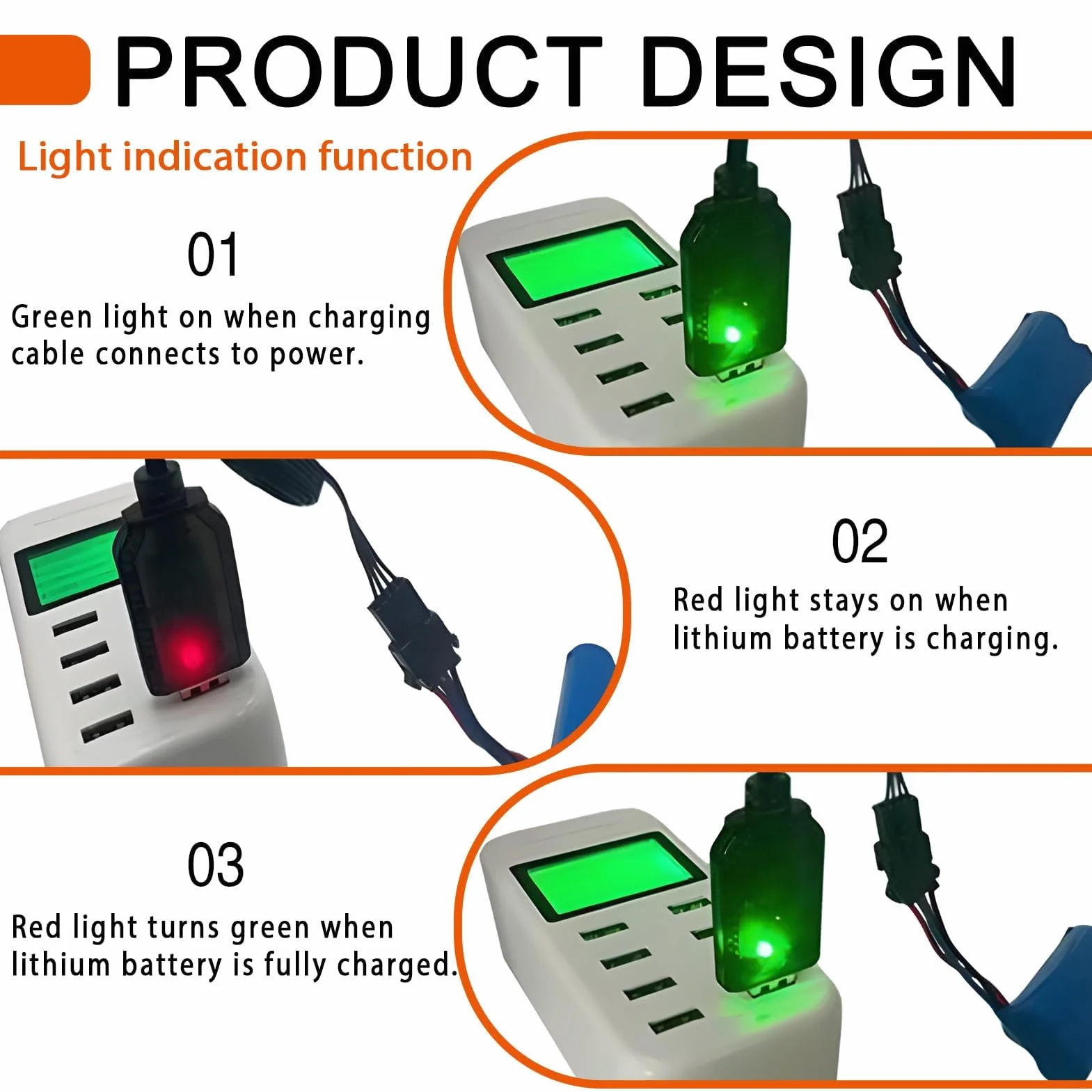 RC kabel do ładowania 7,4 V LiPo akumulator ładowarka USB z wtyczką SM-3 PIN, kabel do ładowarki USB rc, odpowiedni do samochodów RC, dronów, quadkopterów, zabawek zdalnie sterowanych, ochrona