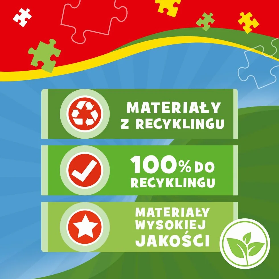 Trefl Puzzle 160 Elementów Ciężarówka w Trasie Kolorowe dla Dzieci od 6 lat
