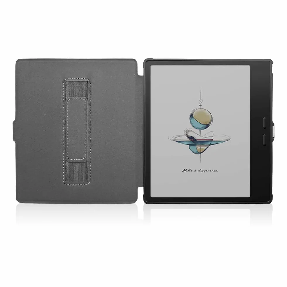 Etui Onyx Boox Go Color 7 Gen 2, pokrowiec na sen do Boox Go 7 etui z paskiem na rękę (czarne)