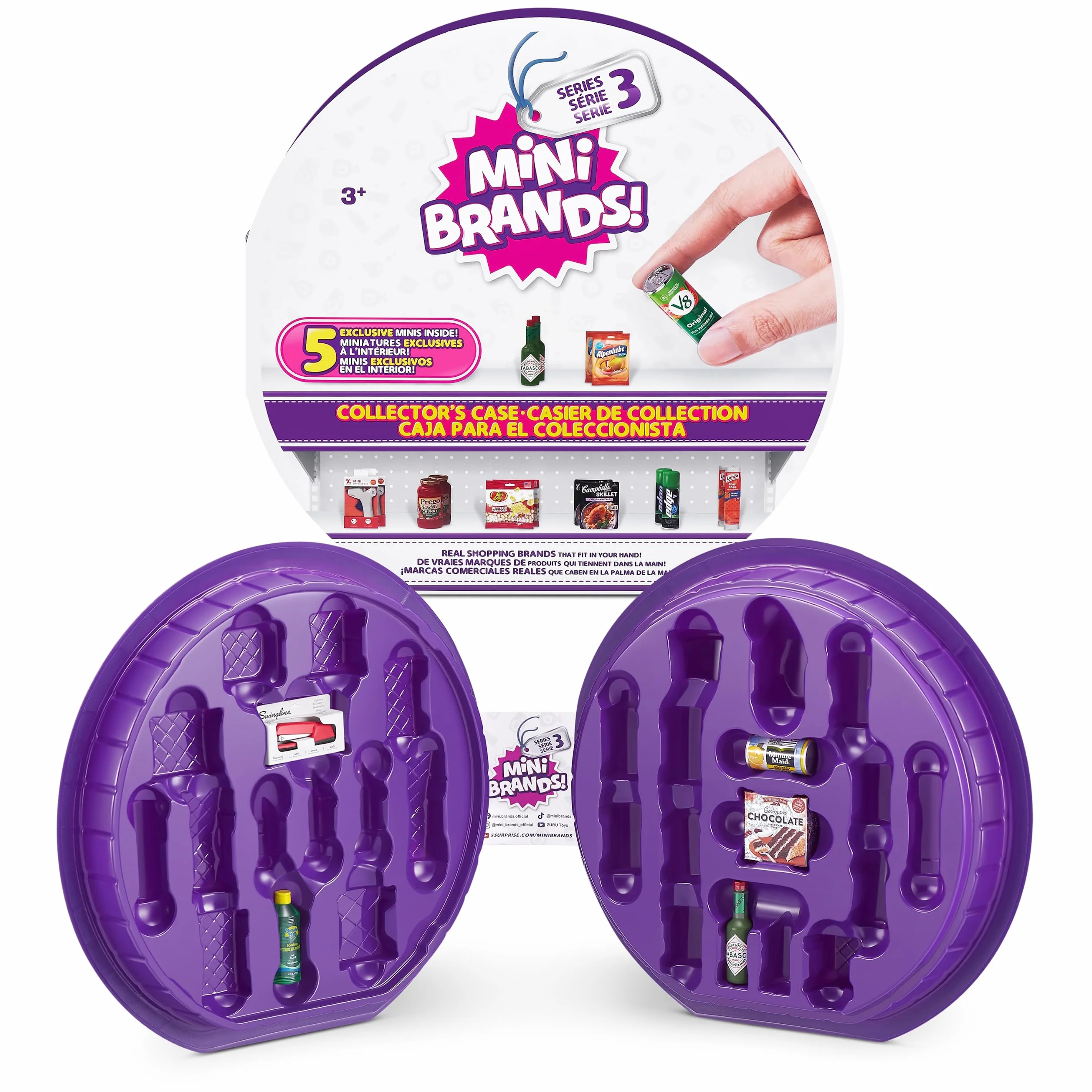 5 NIESPODZIANE- Mini Marki Globalna Seria 3 Zestaw kolekcjonerski, 77436, Mały