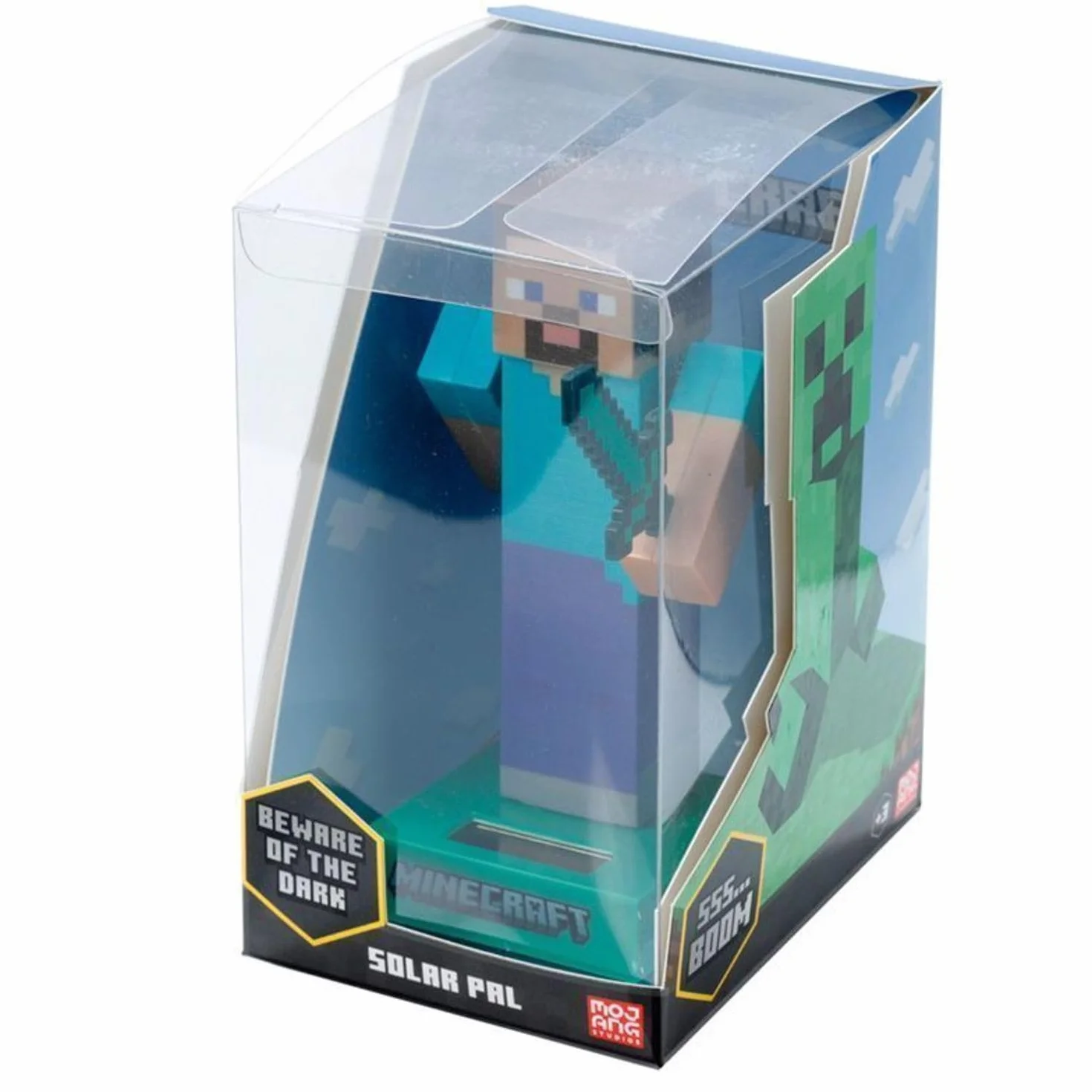 Puckator Steve-Minecraft Solar Pal, Wielobarwny, FF139