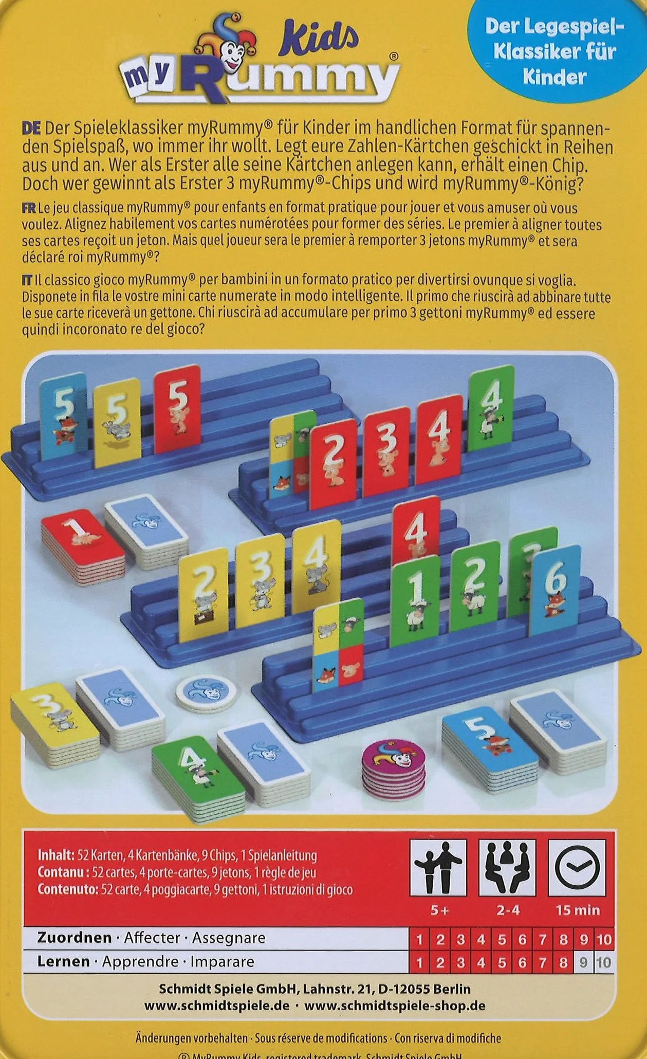 MyRummy® Kids: Bring-Mich-Mit-Spiel in Metalldose