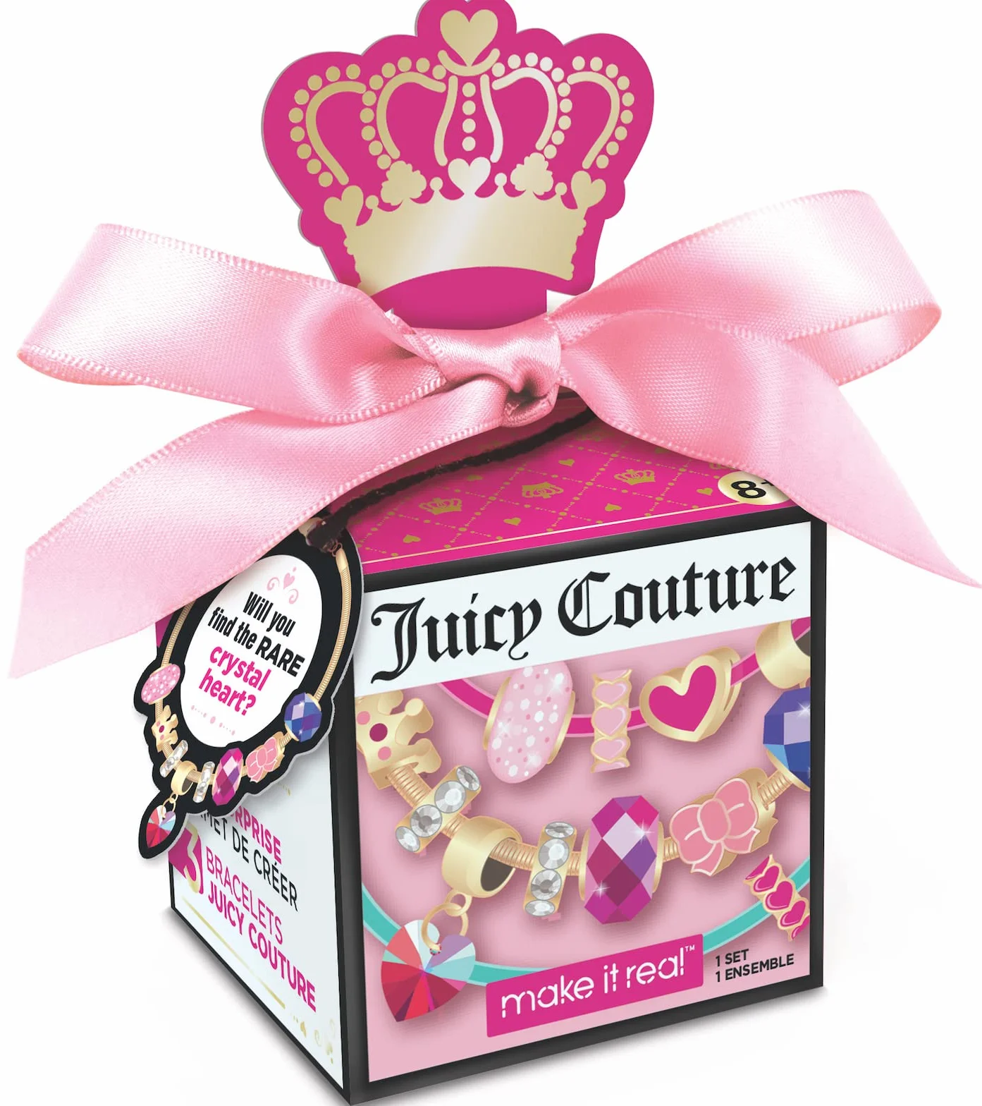 MAKE IT REAL Zestaw Niespodzianka Juicy Couture Dazzling, zabawka kreatywna