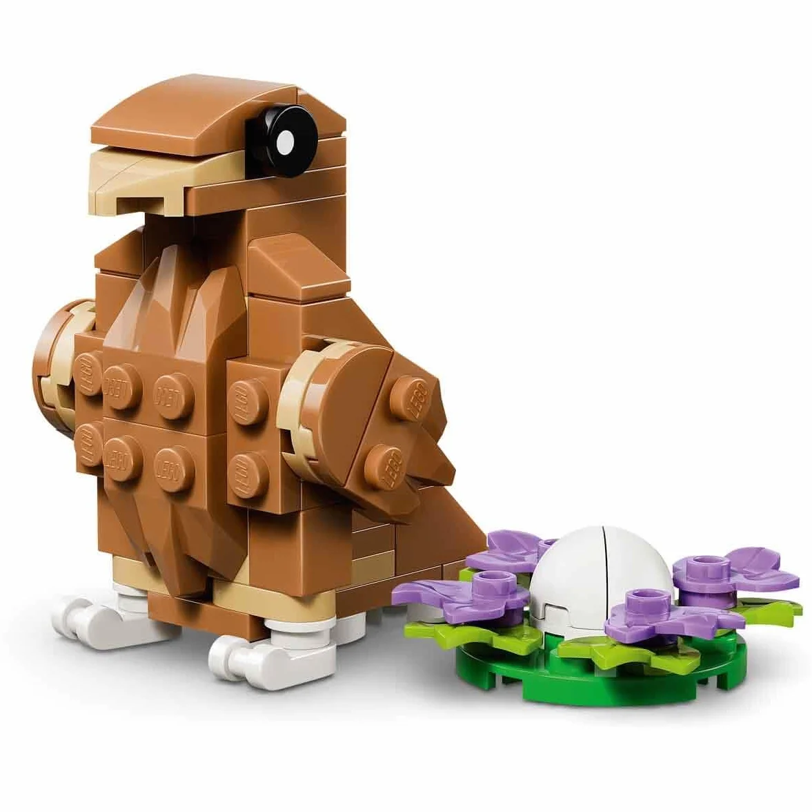 LEGO Creator 3in1 Cute Hamster with a Flower Toy - Animal Figure Transforms into a Hedgehog or Eagle - DIY Room Decor Idea - Birthday Gift for 7+ Year Old Girls & Boys - 31376