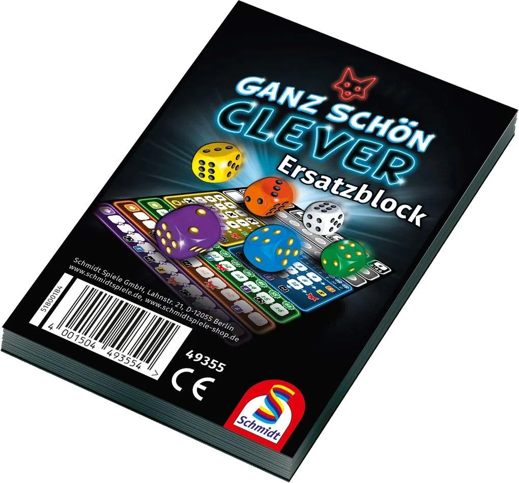 Schmidt Spiele Bardzo sprytny! Pojedynczy blok (akcesoria do gry)