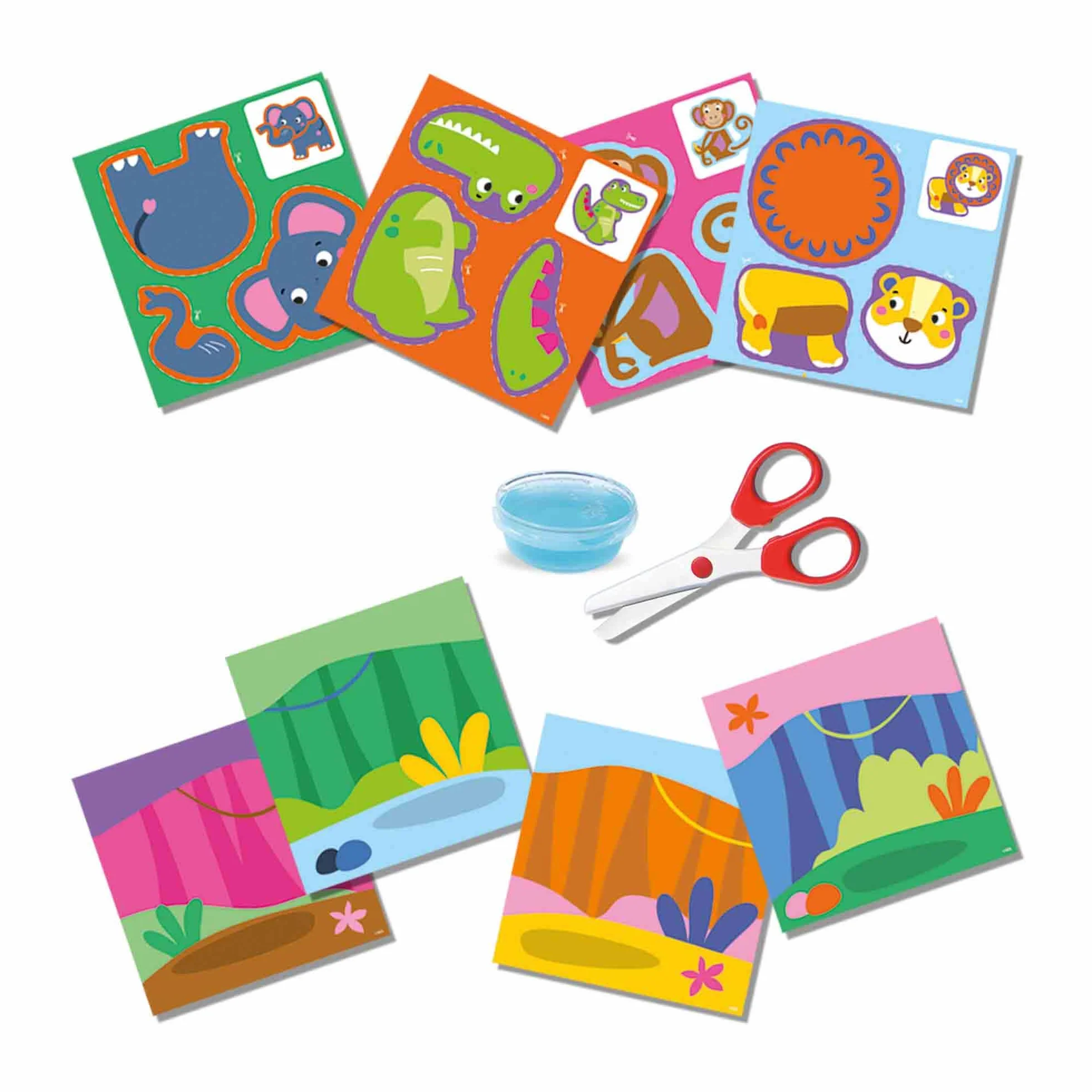SES Creative 14042 I Learn to Cut and Paste, różne