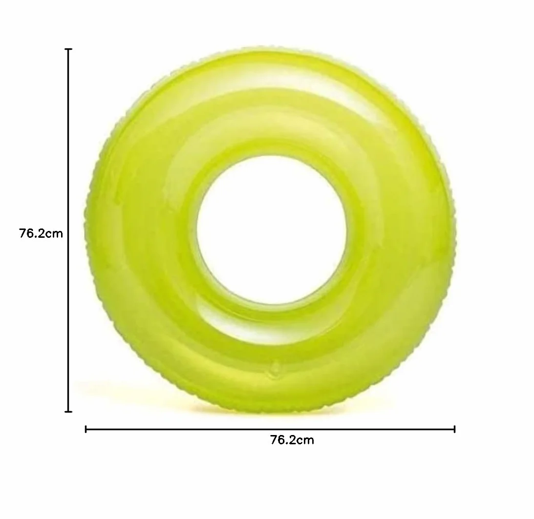 Intex 59260 - Kolorowy ratunek, 76 cm, Zielony/Niebieski/Fuksja