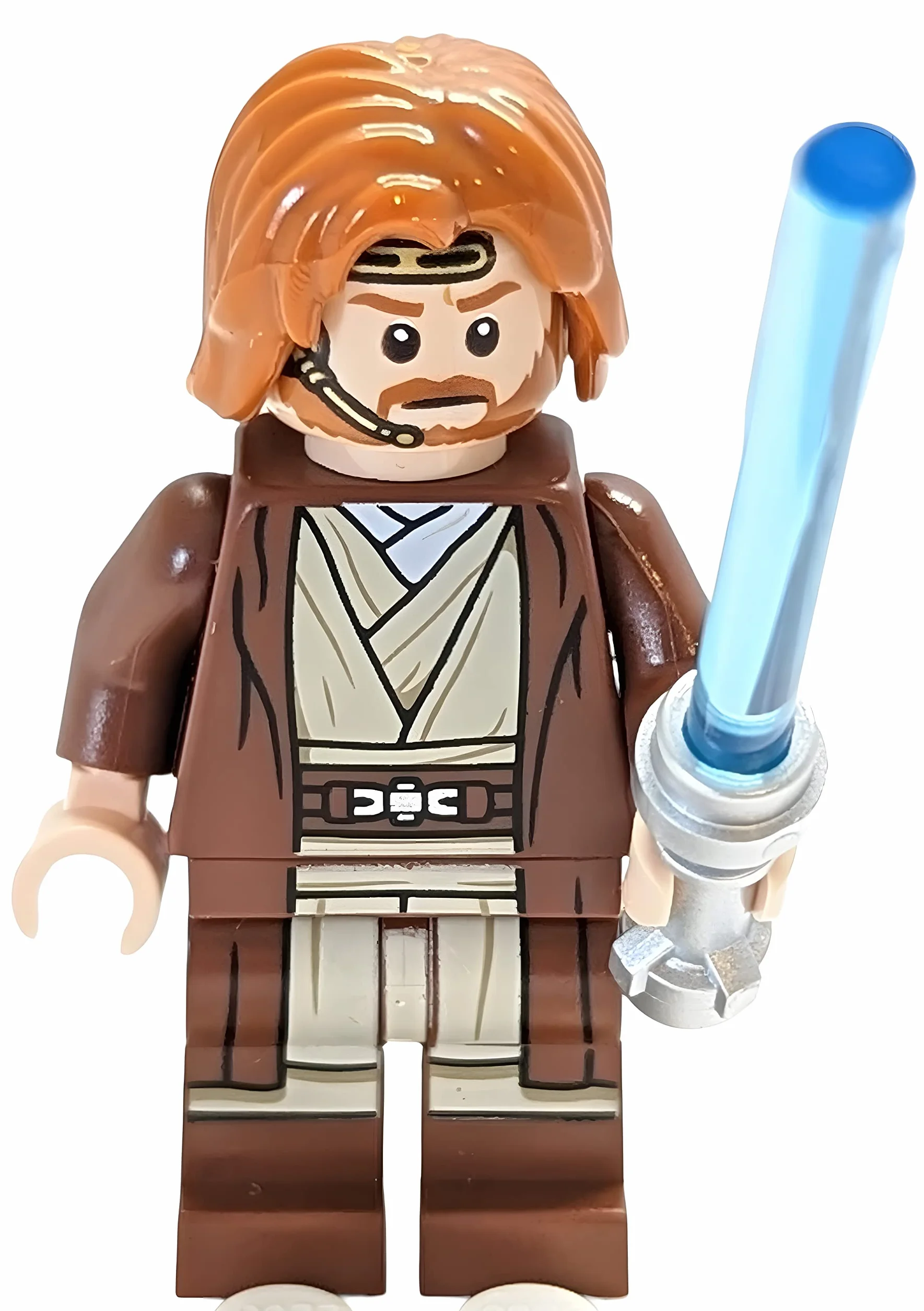 LEGO Star Wars Mini Figure – Obi-Wan Kenobi with Lightsaber (Approximately 45 mm / 1.8 Inch Tall) by