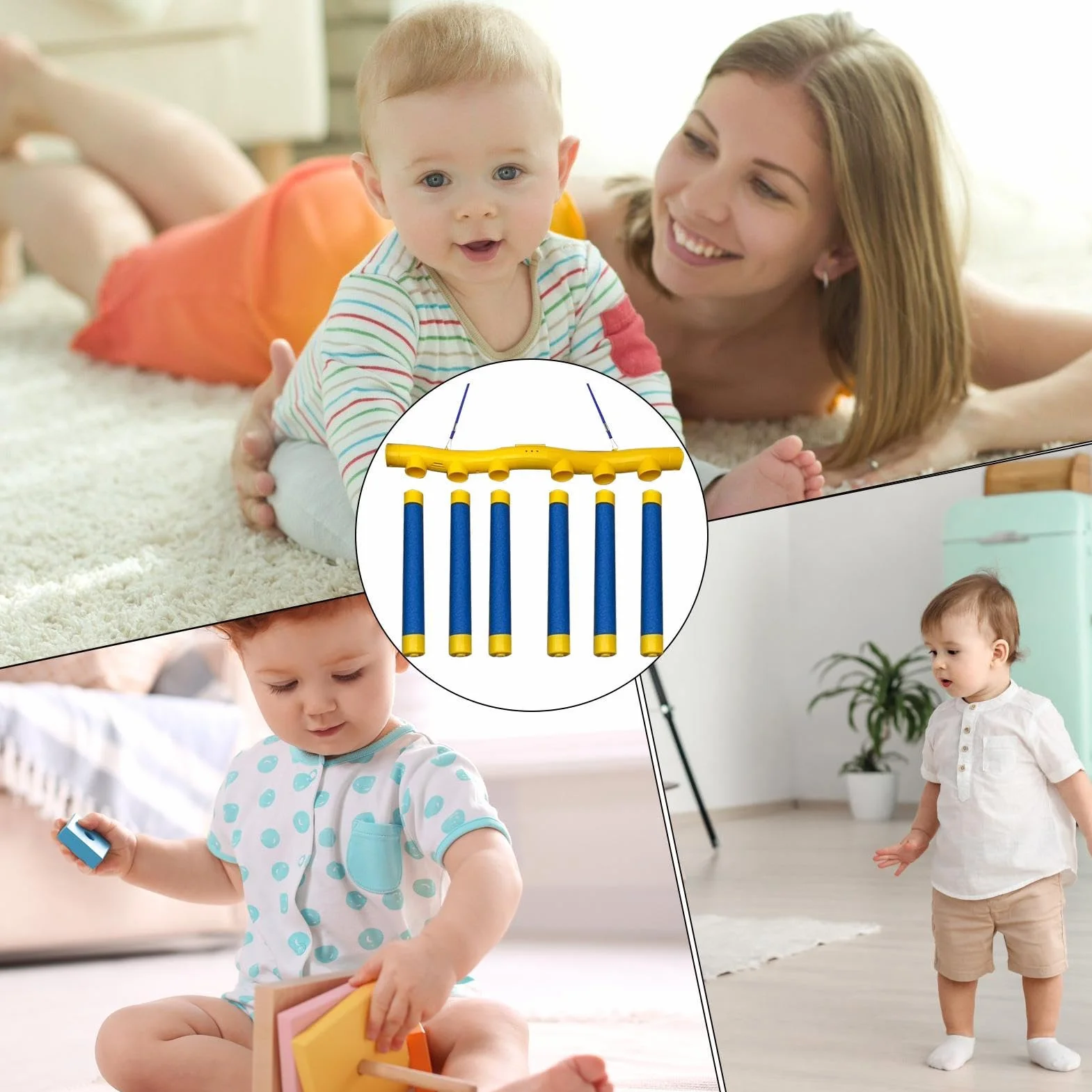 Gra koordynacji ręka-oko, gra z padającymi kijkami, zabawka do treningu reakcji, Drop Stick Game, interaktywne gry do użytku w pomieszczeniach, 3 regulowane prędkości
