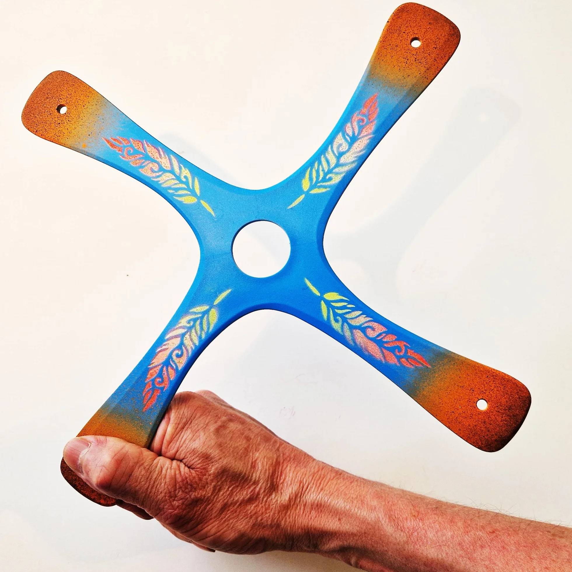 Boomerang S-Quad, bumerang dla początkujących lub dobrych dzbanków, stworzony przez Mistrza Świata, łatwy do uruchomienia, sporty na świeżym powietrzu, zasięg 20 m, postępuj zgodnie z instrukcjami