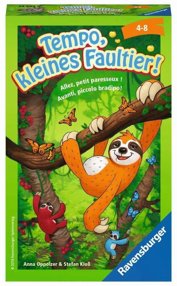 Tempo, kleines Faultier! - Reisespiel ab 4 Jahre