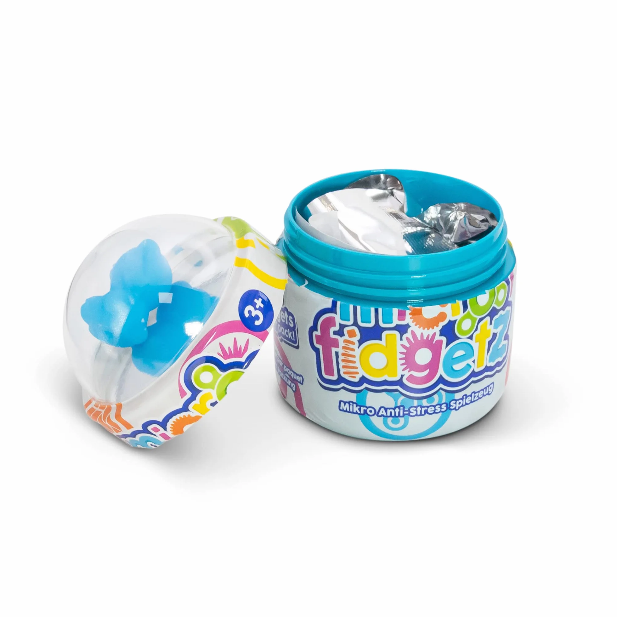 HGL MICRO FIDGETZ Fidget Toy - Mini Fidget Fun z pięcioma zabawkami w każdej kapsule