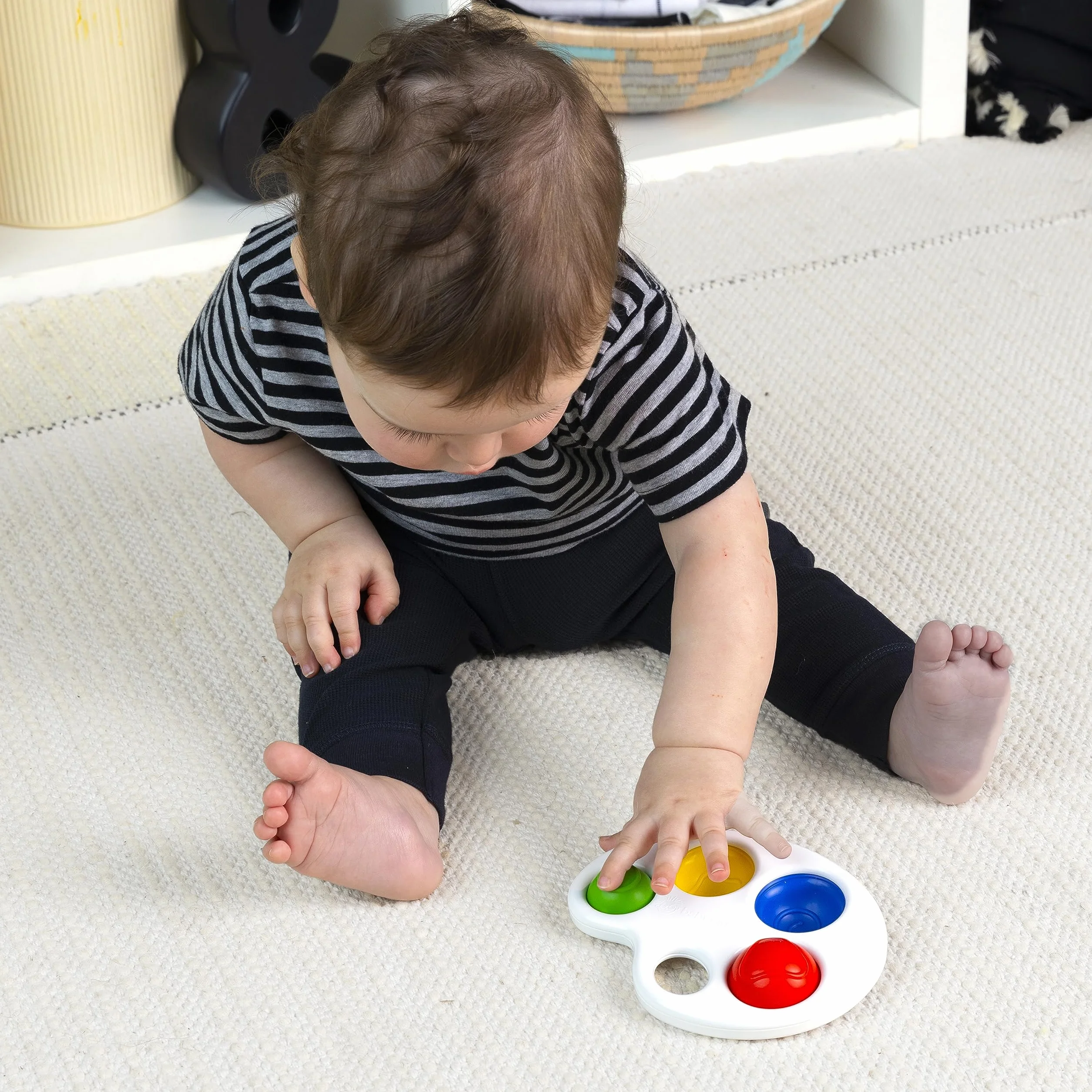 Baby Einstein Color Pop Palette zabawka sensoryczna na 6 miesięcy i więcej