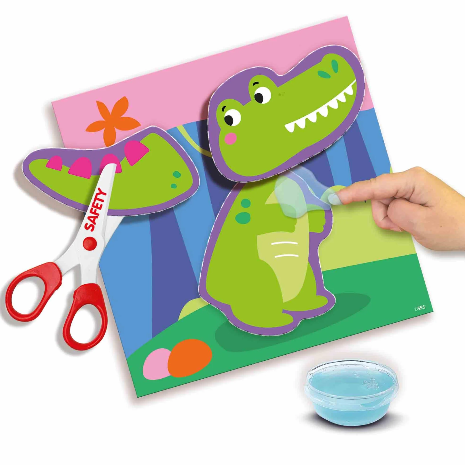 SES Creative 14042 I Learn to Cut and Paste, różne
