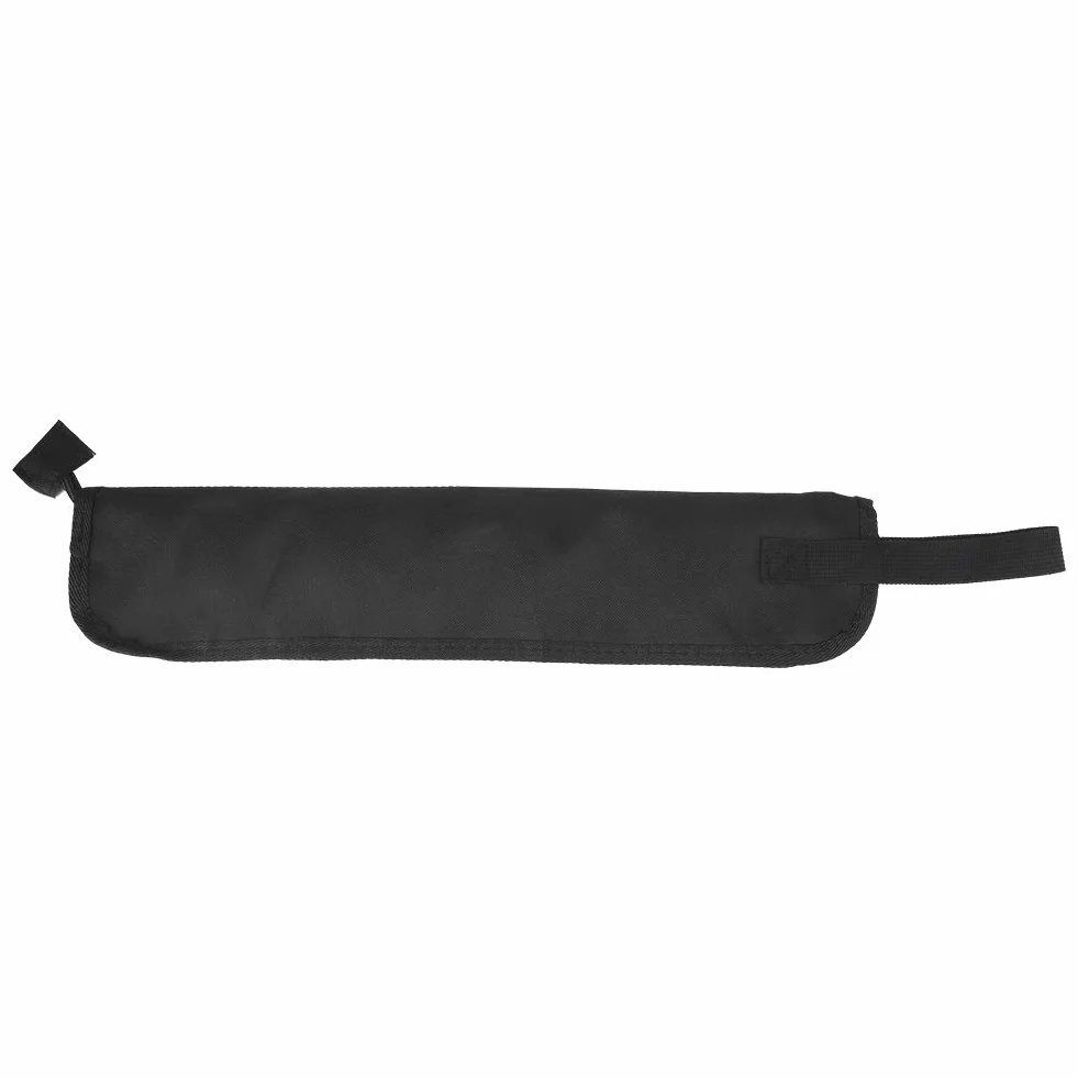 Torba na pałki perkusyjne, 600D Oxford Cloth Zipper Design Wodoodporny zamek błyskawiczny wysokiej jakości Lekki, trwały uchwyt na pałki perkusyjne, młotki do domu