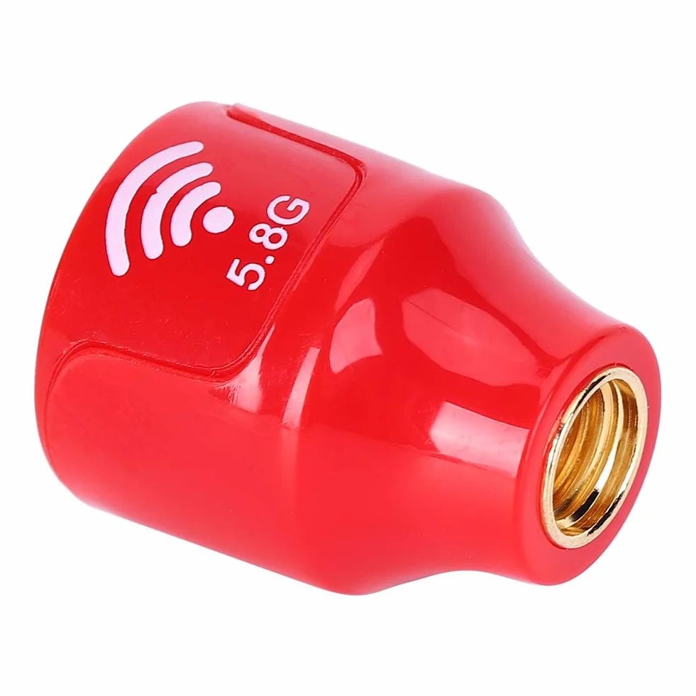 Lollipop Antena Foxeer Radia i Części 5.8Ghz 3Dbi Rhcp Antena o Wysokim Zysku dla Fpv Racing Drone Części do Zdalnego Sterowania Akcesoria (czerwony)