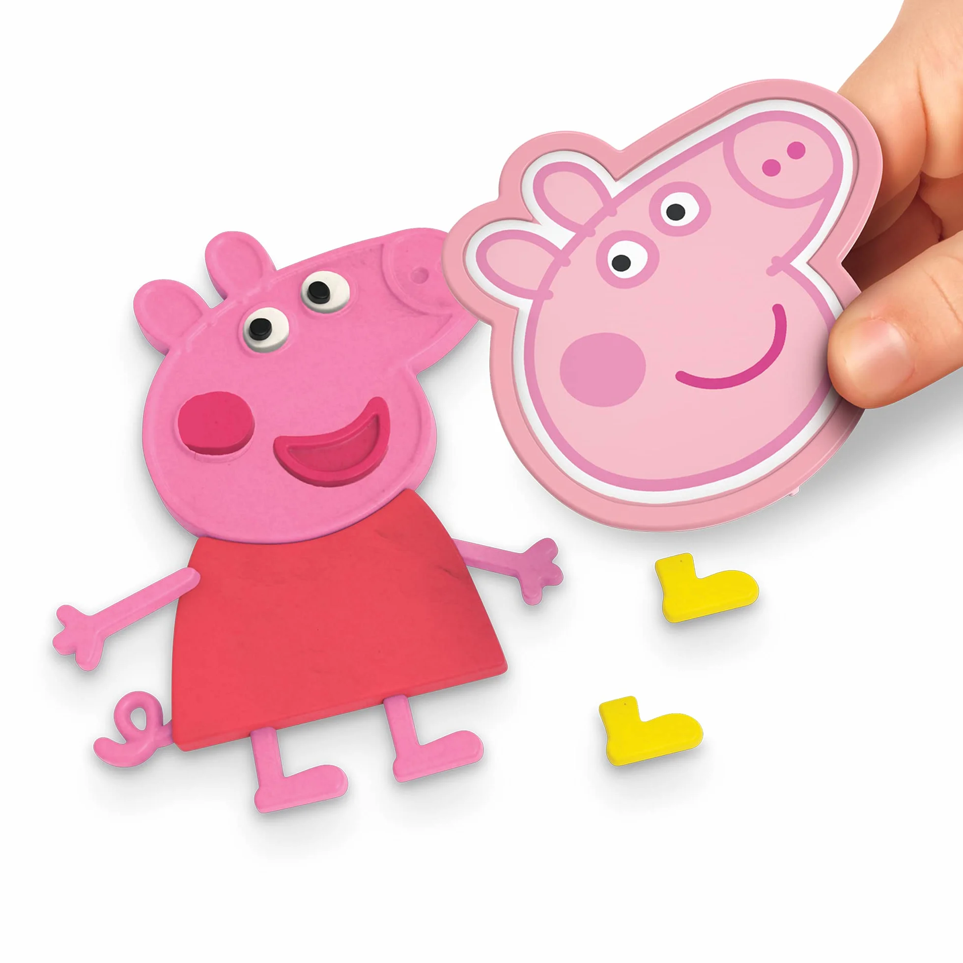 Play-Doh zestaw do stylizacji Świnka Peppa z 9 tubami nietoksycznej masy plastycznej i 11 akcesoriami, zabawka dla dzieci w wieku od 3 lat