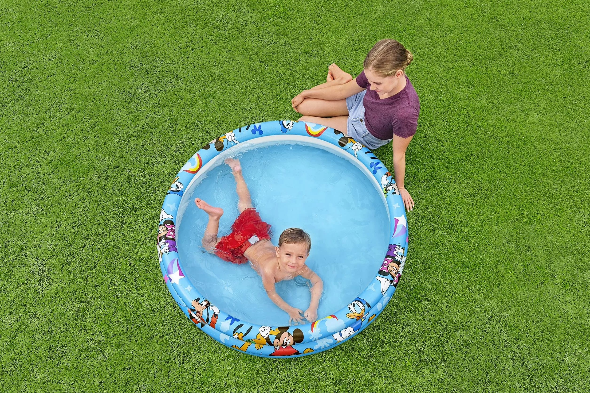 Bestway Disney Junior brodzik Mickey & Friends Ø 122 x 25 cm, okrągły