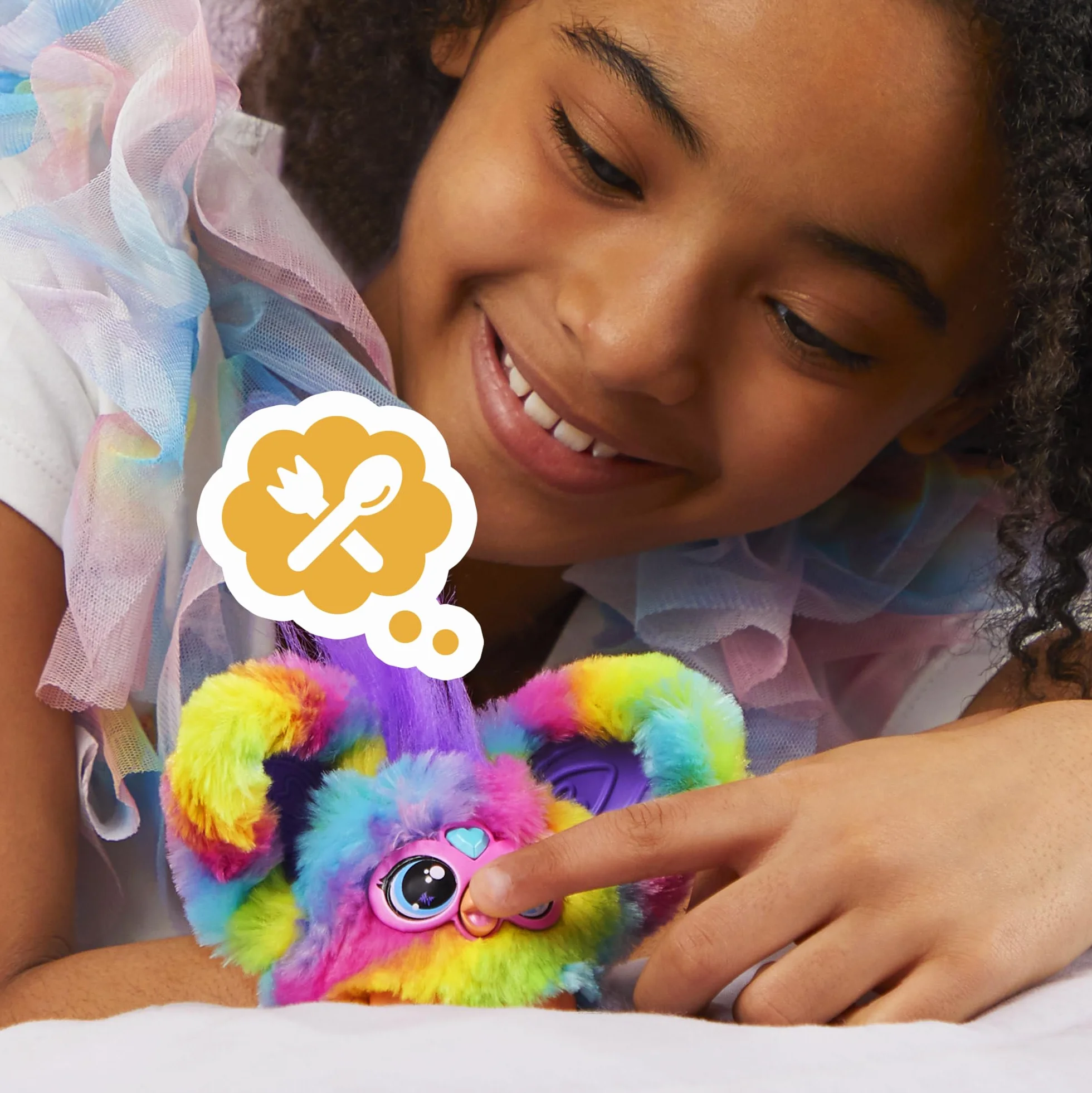 Furby Ray-Vee Furblets Zabawka Interaktywna, Wielokolorowy, Od 6 Lat