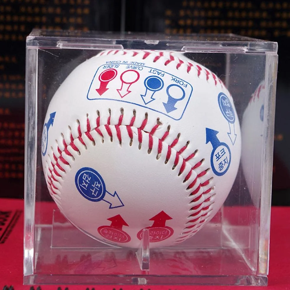 Akrylowe Pudełko na Baseball, Gablota na Piłki Tenisowe Przezroczyste Pudełko do Przechowywania Pamiątek