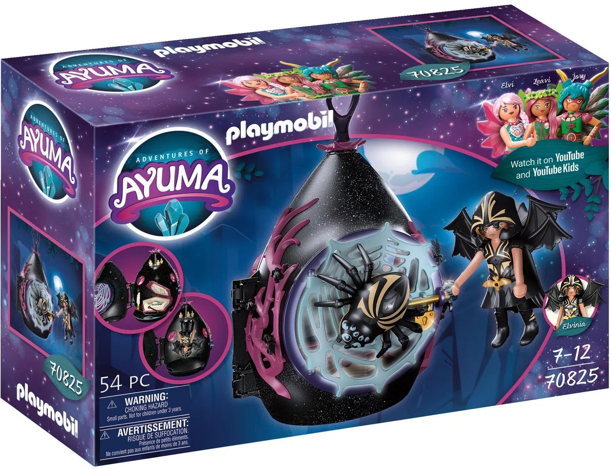 PLAYMOBIL Adventures of Ayuma 70825 Kryjówka Bat Fairies, od 7 lat