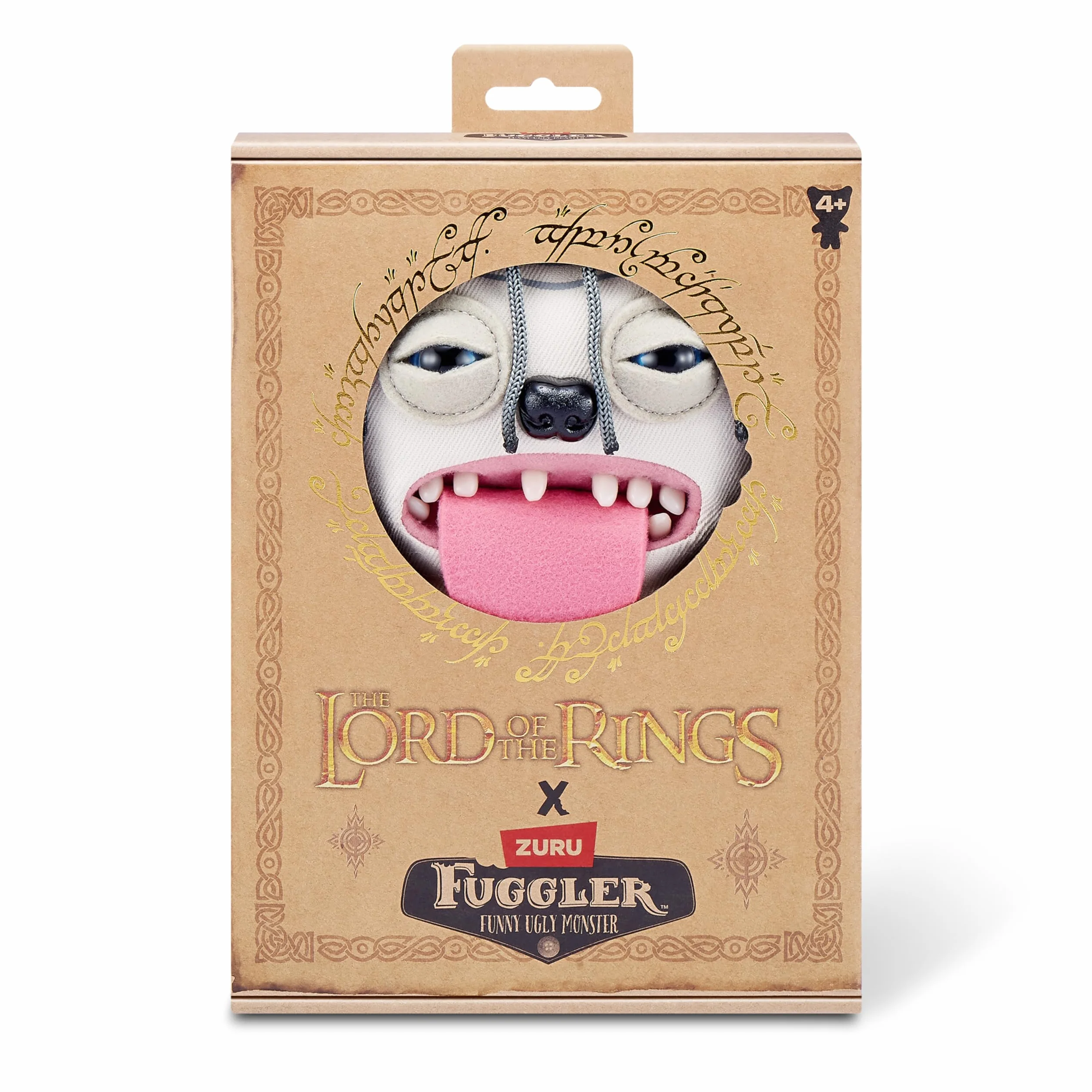 Fuggler Lord of the Rings by ZURU, Funny Ugly Monster, Plush, Collectible, Toy (Sméagol)