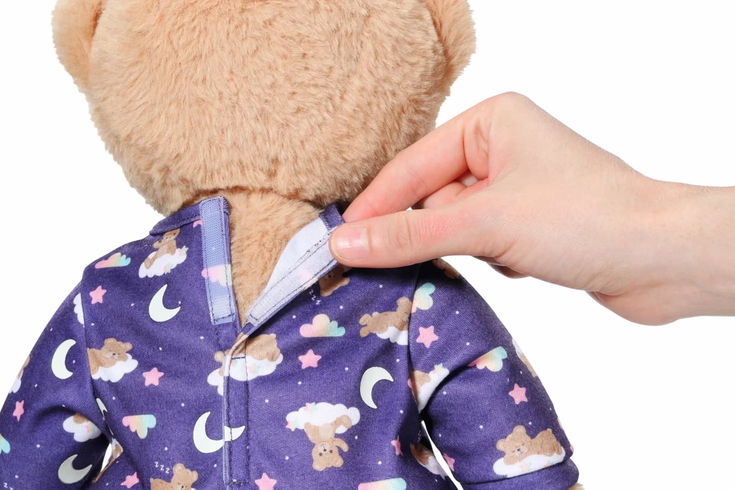 BABY born 836484 Teddy Schlafanzug Glow in The Dark, 43 cm