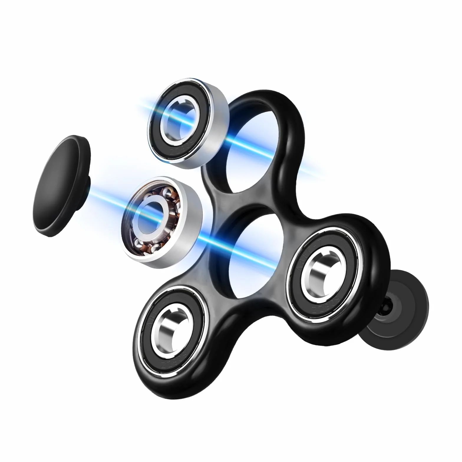 SCIONE Fidget Spinner zabawka, 1 opakowanie, fajna zabawka Fidget dla dzieci i dorosłych, sensoryczna zabawka przeciwlękowa dla autyzmu ADHD, przenośna zabawka ręczna do biura, szkoły i podróży