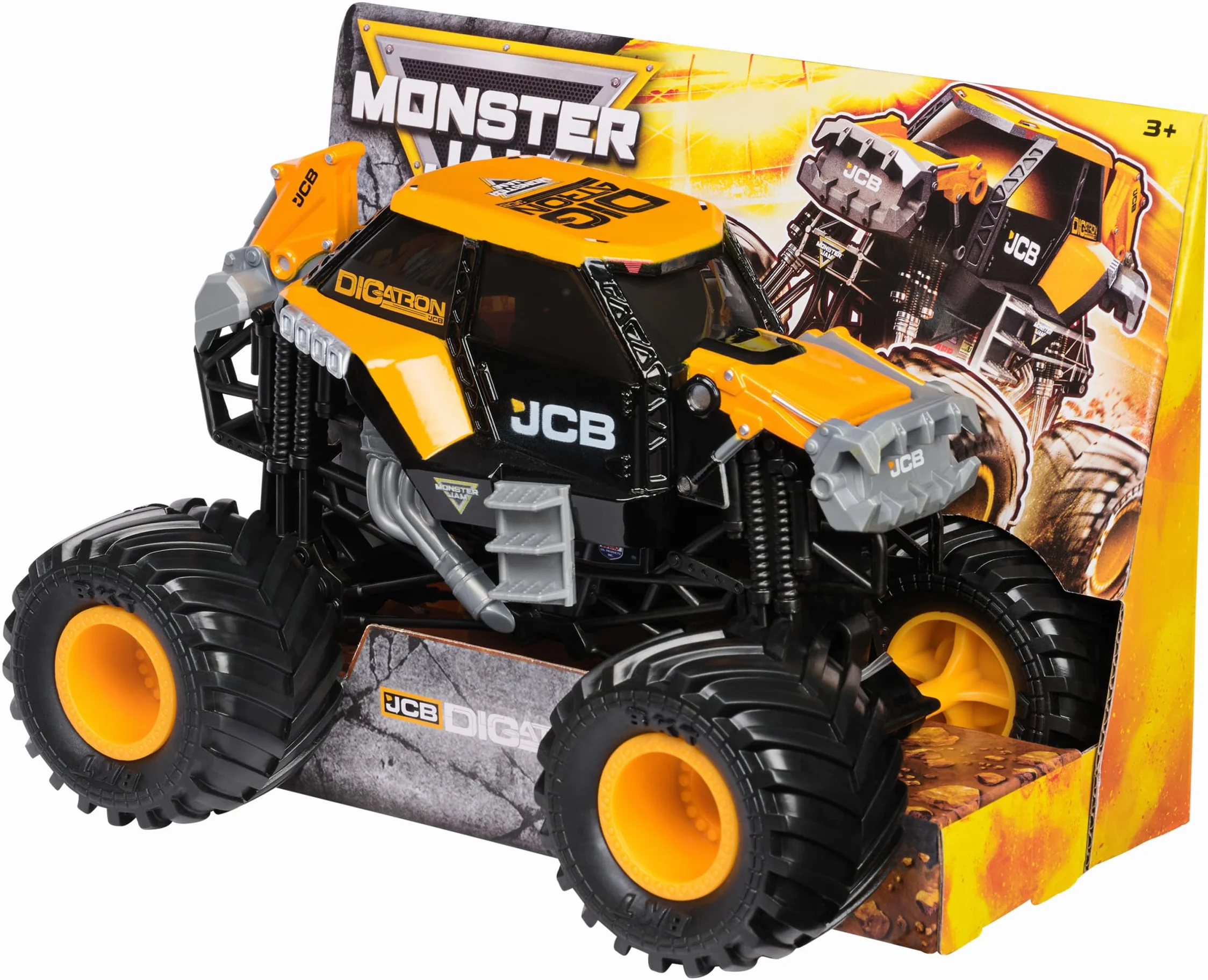 Monster Jam Toy Vehicle Truck 1To24 JCB Digatron M27