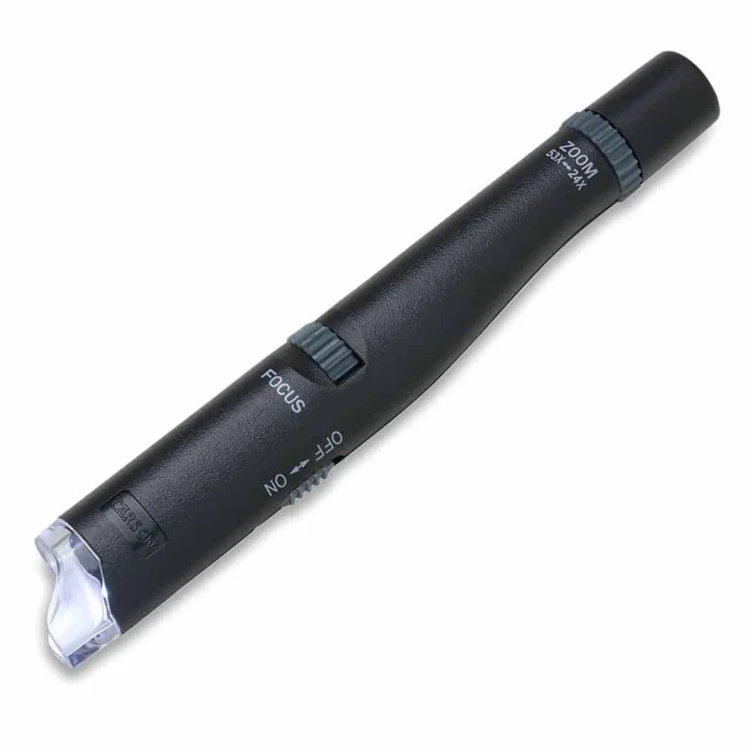 Carson MicroPen 24x-53x rysik do mikroskopu i lupy z LED (MP-300)