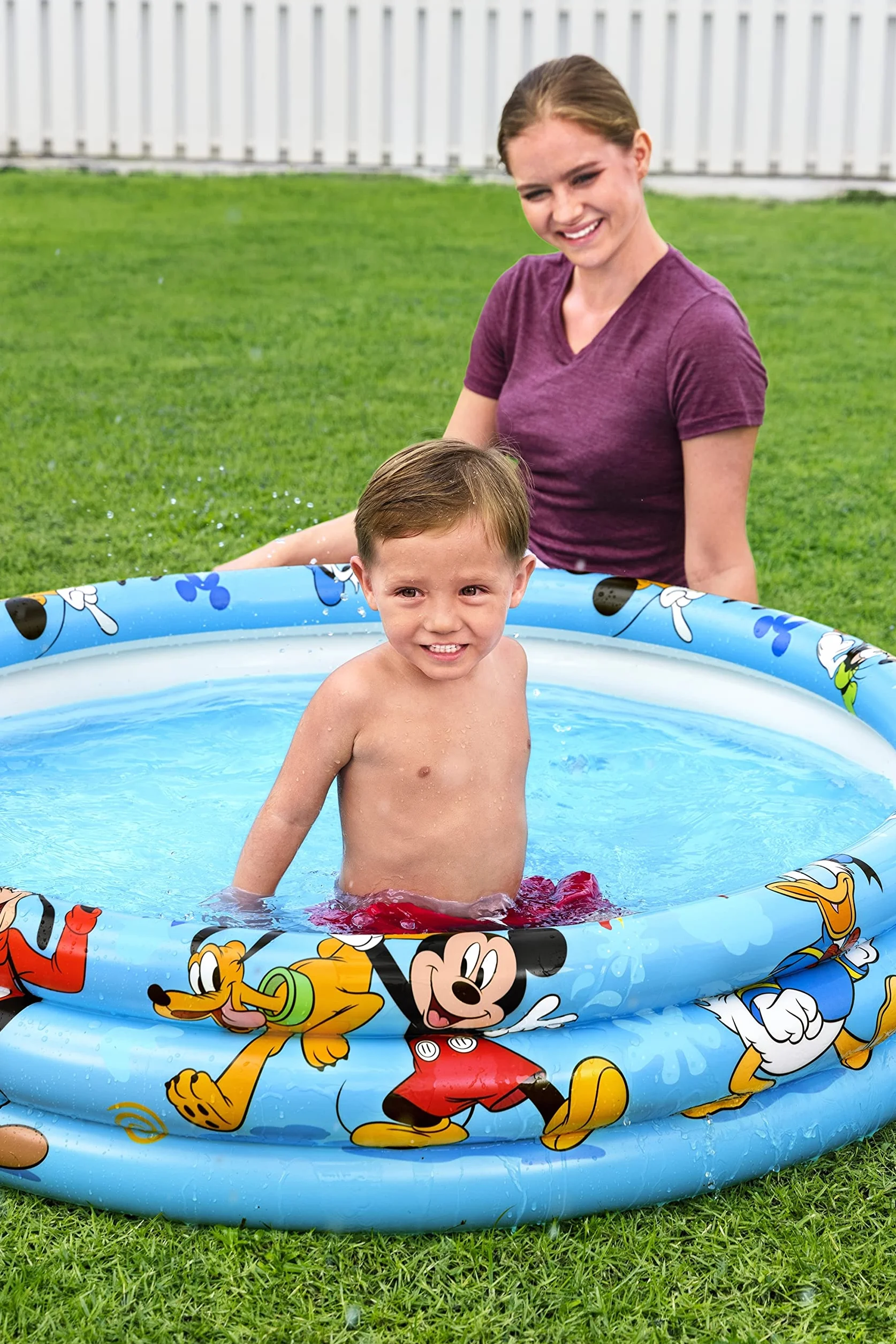 Bestway Disney Junior brodzik Mickey & Friends Ø 122 x 25 cm, okrągły