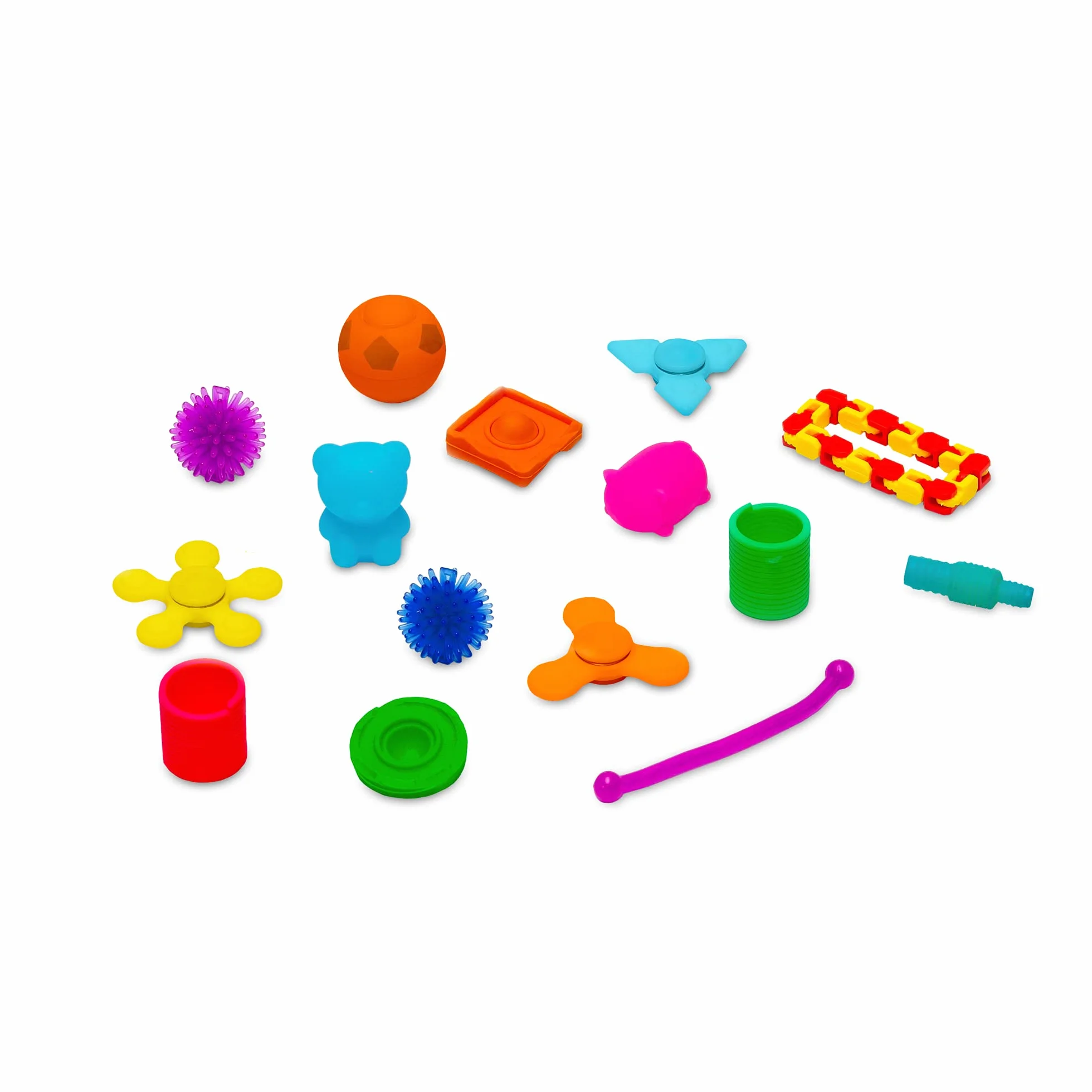 HGL MICRO FIDGETZ Fidget Toy - Mini Fidget Fun z pięcioma zabawkami w każdej kapsule