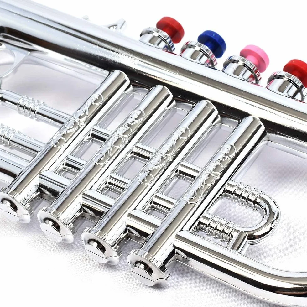 Bontempi | ChromeHarmony - Duża chromowana trąbka 4-tonowa dla doskonałych wrażeń muzycznych