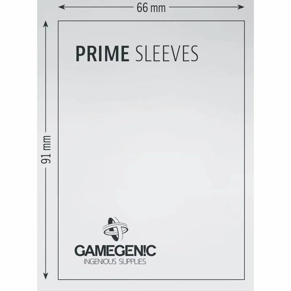 Gamegenic GGS11024ML Prime Sleeves (100-Pack), Pink