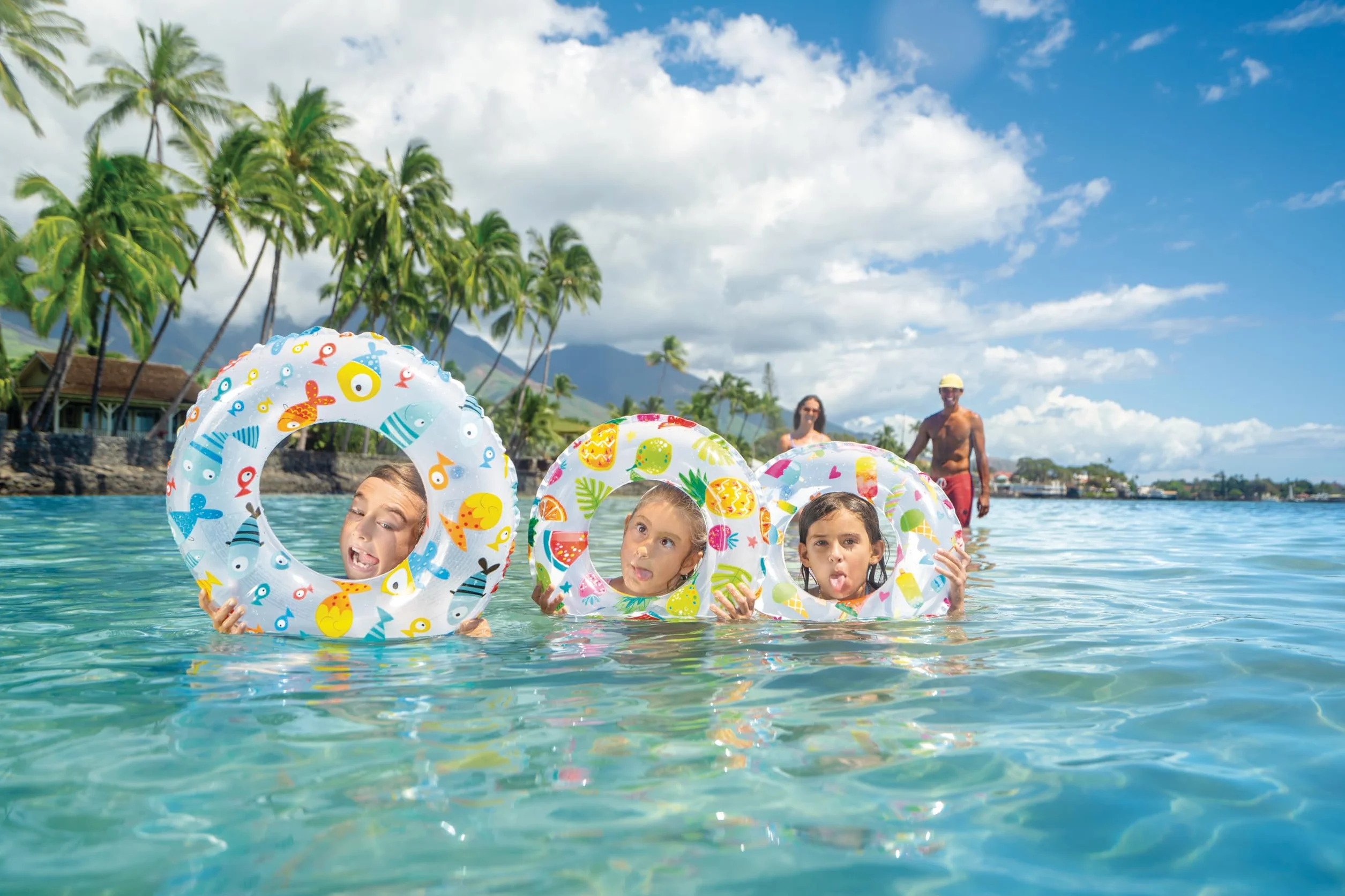 Intex - 59230NP - Gra wodna i plażowa - Boja drukowana - Ø 51 Cm