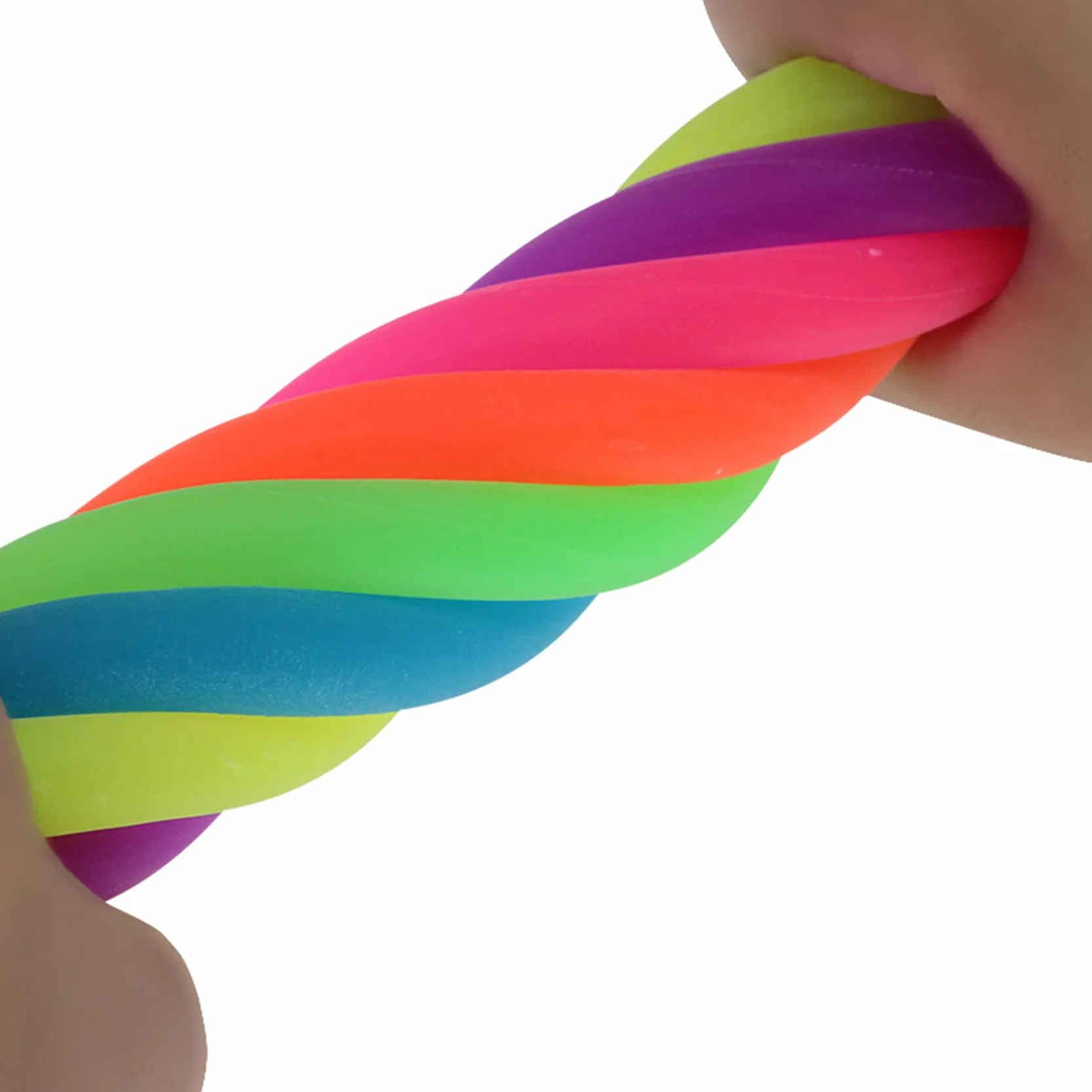 Zayin Rozciągliwe makaron Fidget / zabawki sensoryczne- rozciąga się od 25 cm do 20 stóp