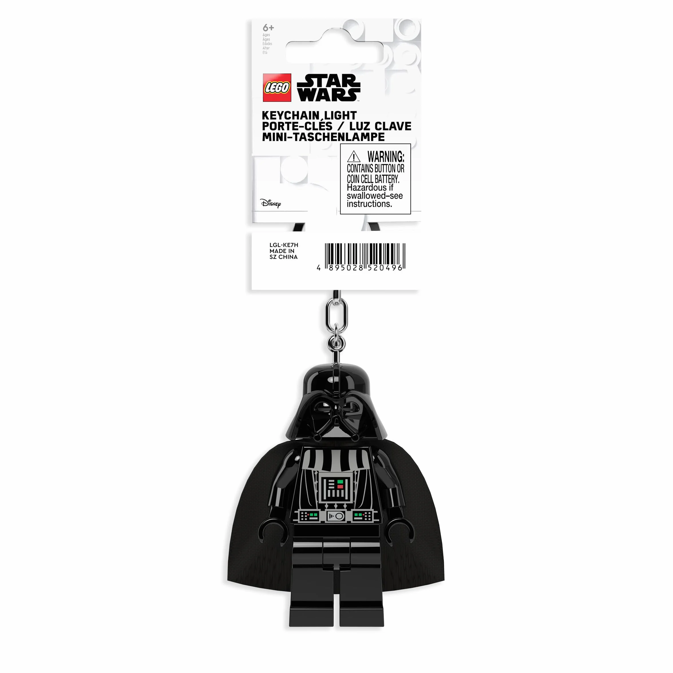 Lego Darth Vader Latarka Brelok do Kluczy 8 cm