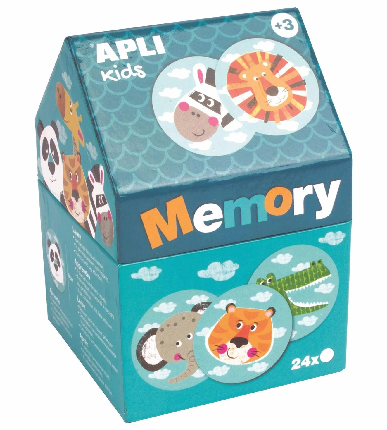 APLI Kids Memory casita Safari (16820) zalecana od 36 miesięcy