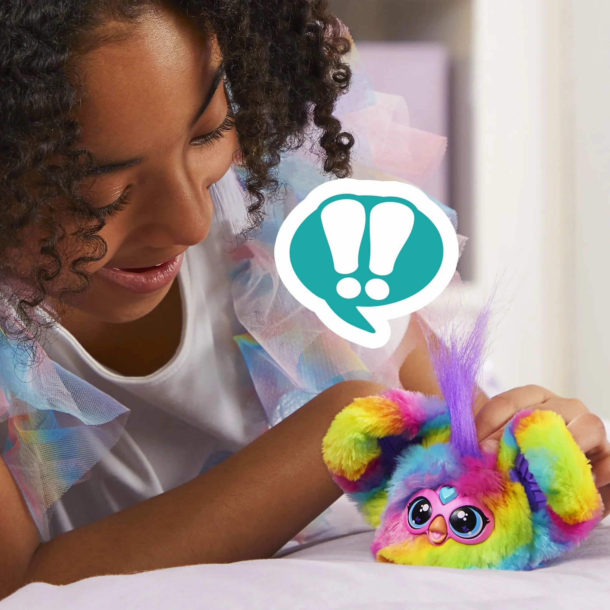 Furby Ray-Vee Furblets Zabawka Interaktywna, Wielokolorowy, Od 6 Lat