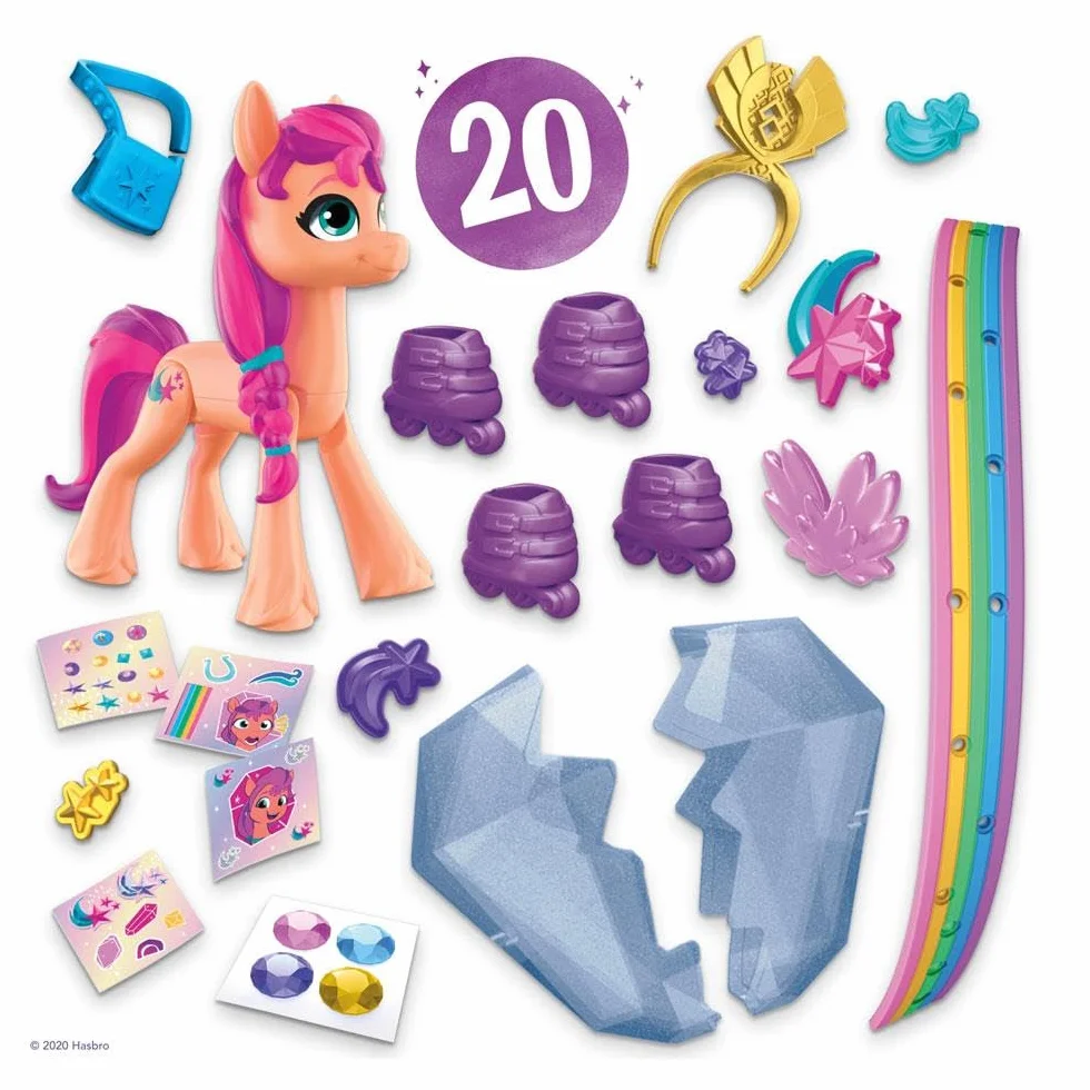 My Little Pony Crystal Adventure - Sunny Zestaw Do Zabawy, Wielokolorowy, Od 5 Lat,F2454