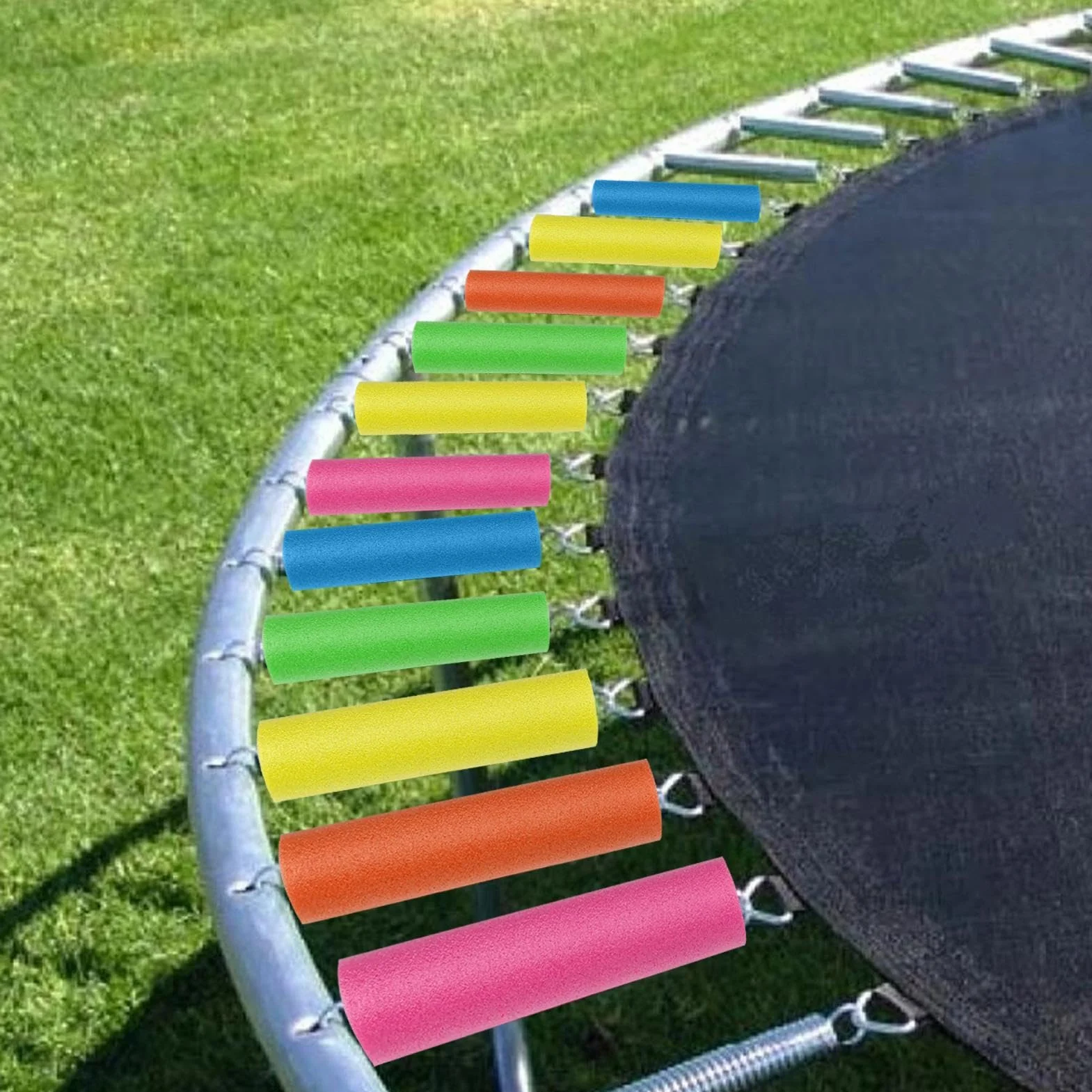 Osłona sprężyny trampoliny, rękaw piankowy do trampoliny, osłona z pianki do trampoliny, pianka do obudowy trampoliny, wodoodporna, rurki z pianki do trampoliny, pianka do trampoliny